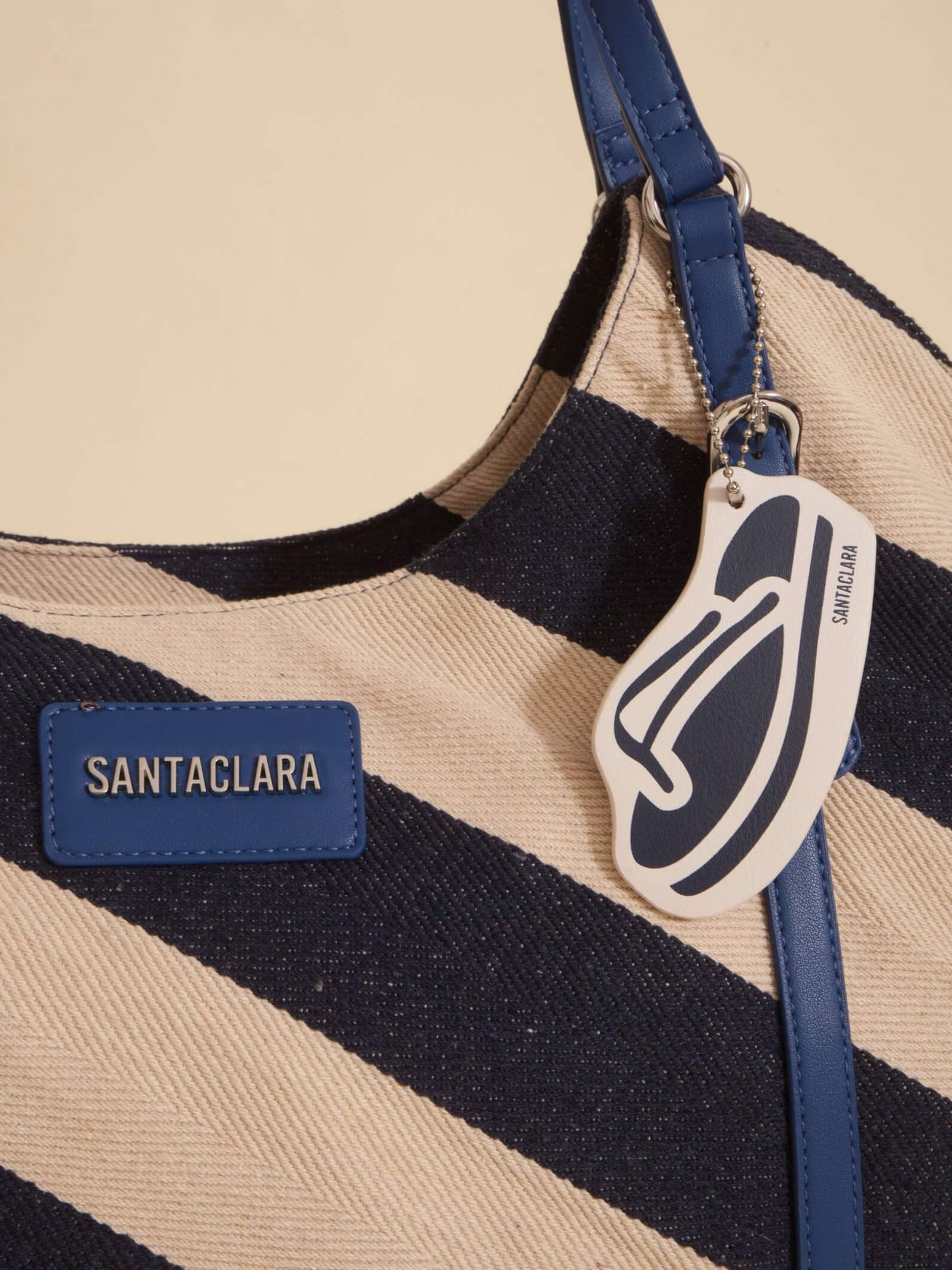 Cartera Shopper Raya Azul