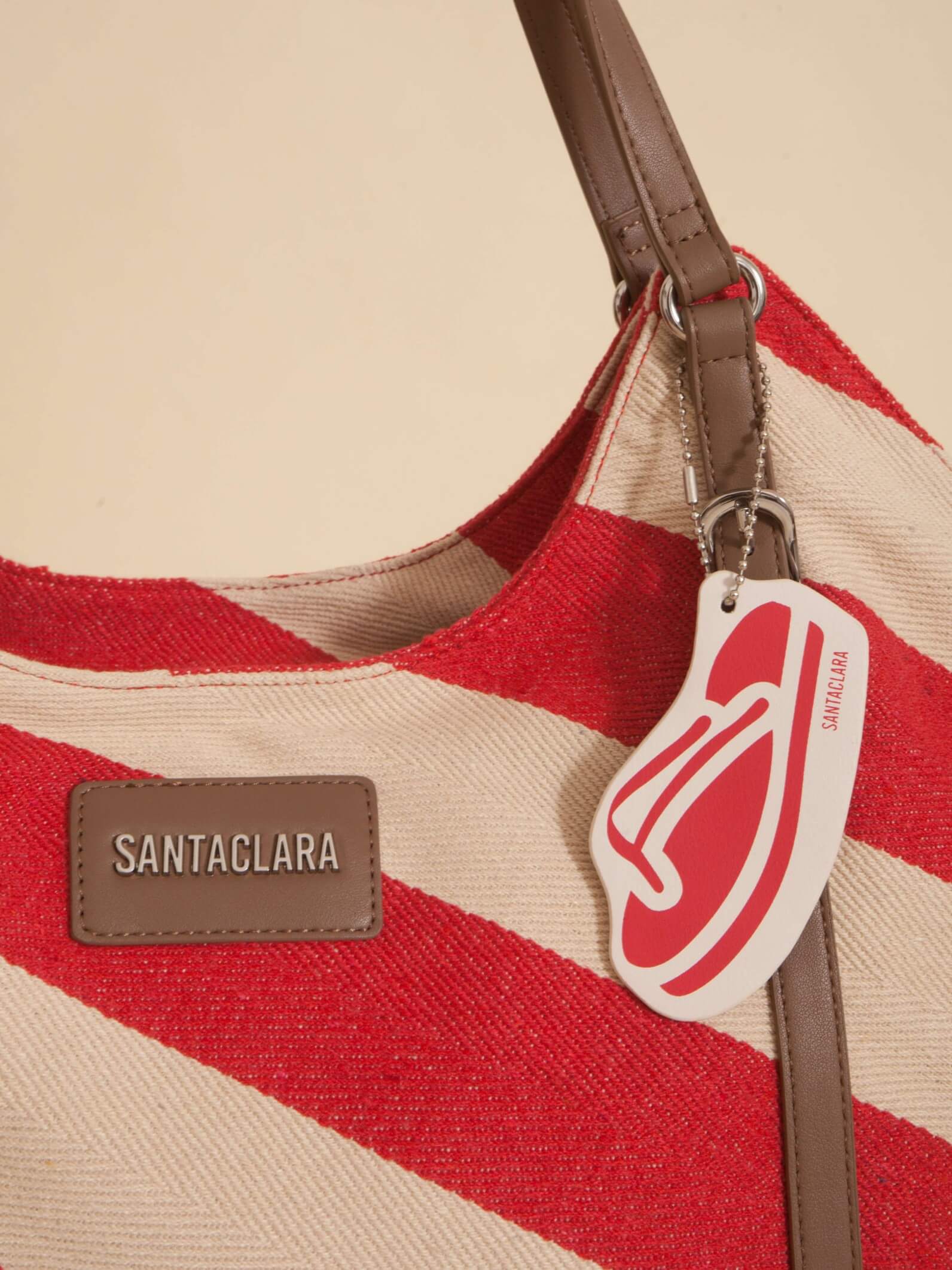 Cartera Shopper Raya Roja