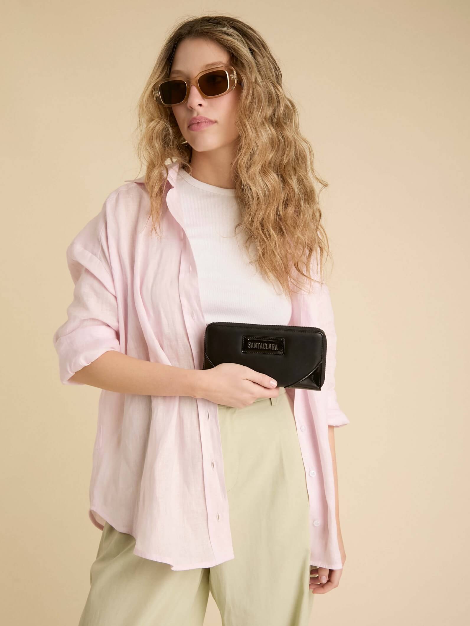 Billetera Jade  Negra Con Bloqueo RFID Anticloning