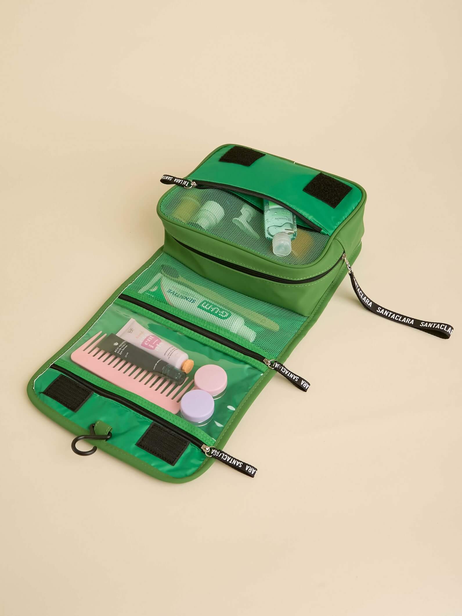 Neceser Organizador Travel Verde Impermeable