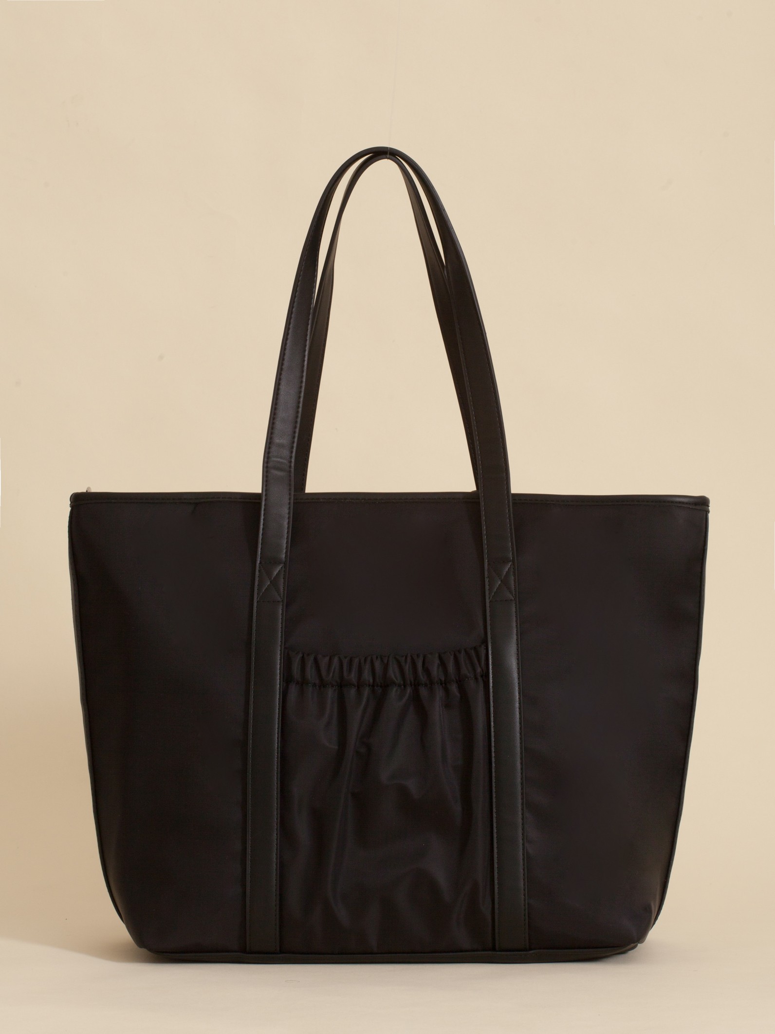Cartera Maternal Shopper Nido Negra Con Cambiador Incluído