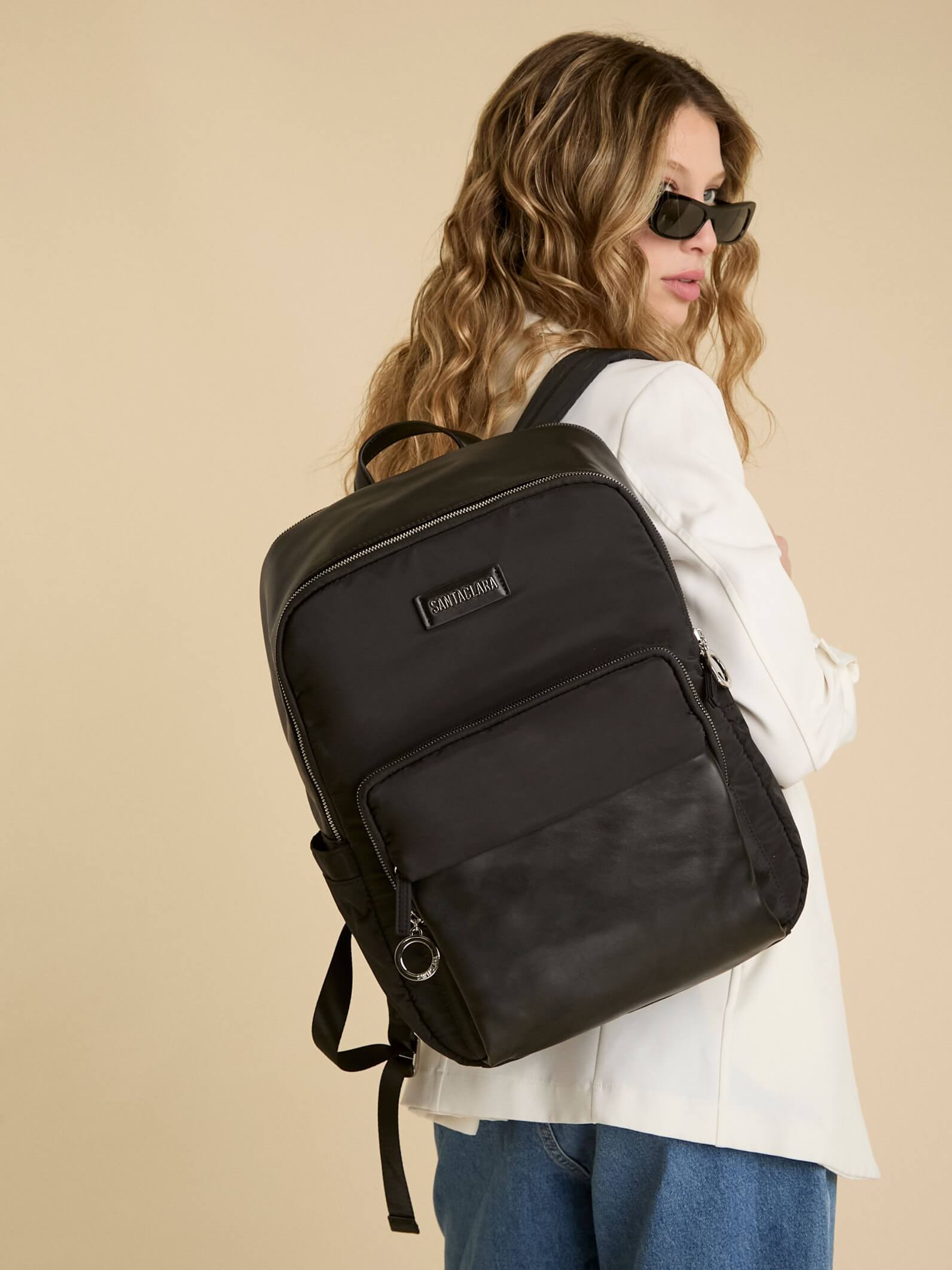 Mochila Porta Notebook Tori Negra