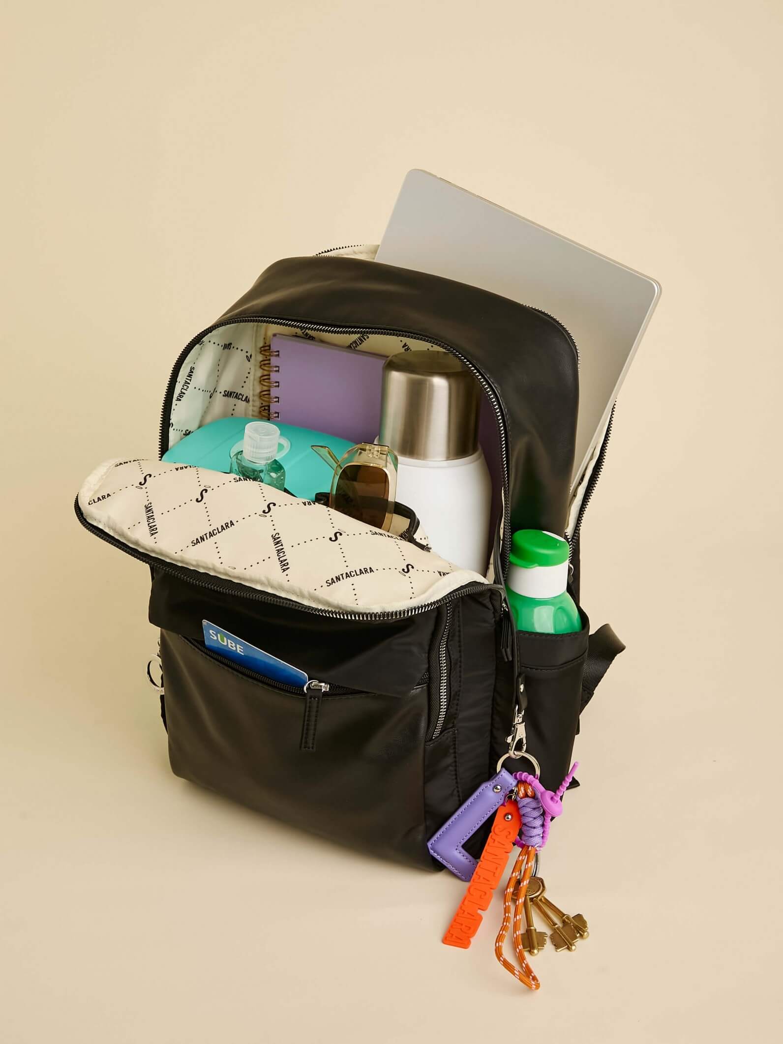 Mochila Porta Notebook Tori Negra