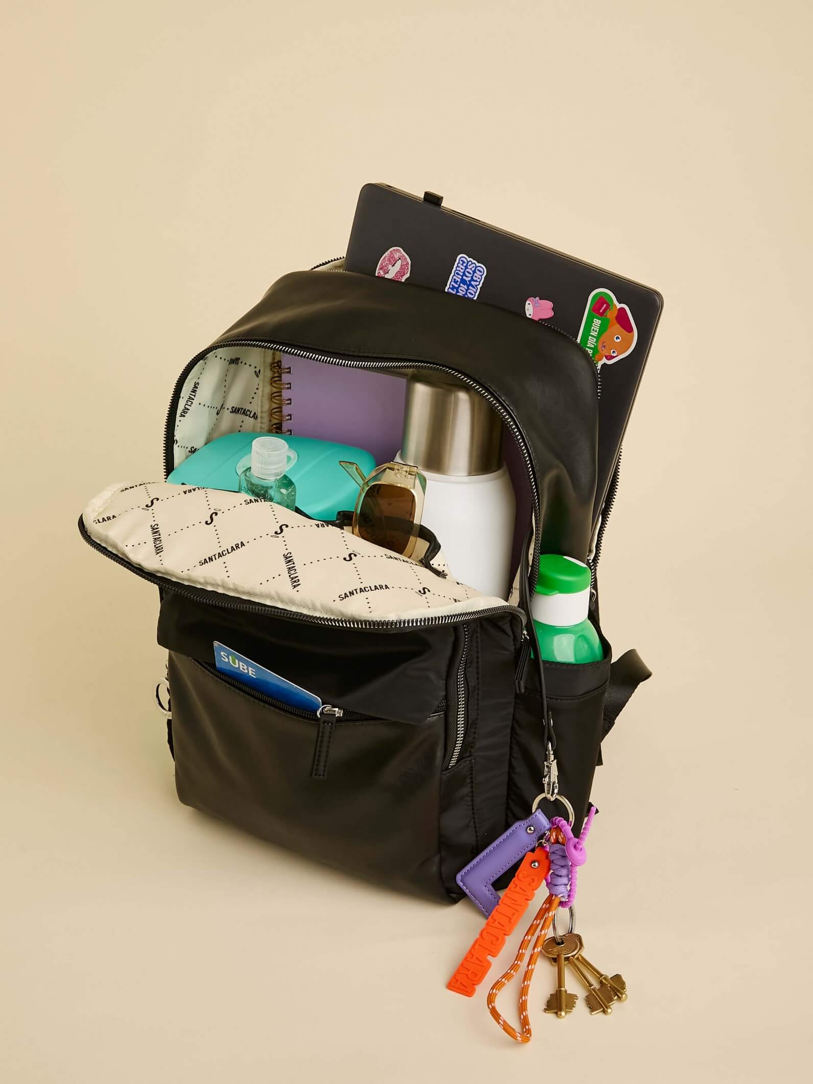 Mochila Porta Notebook Tori Negra