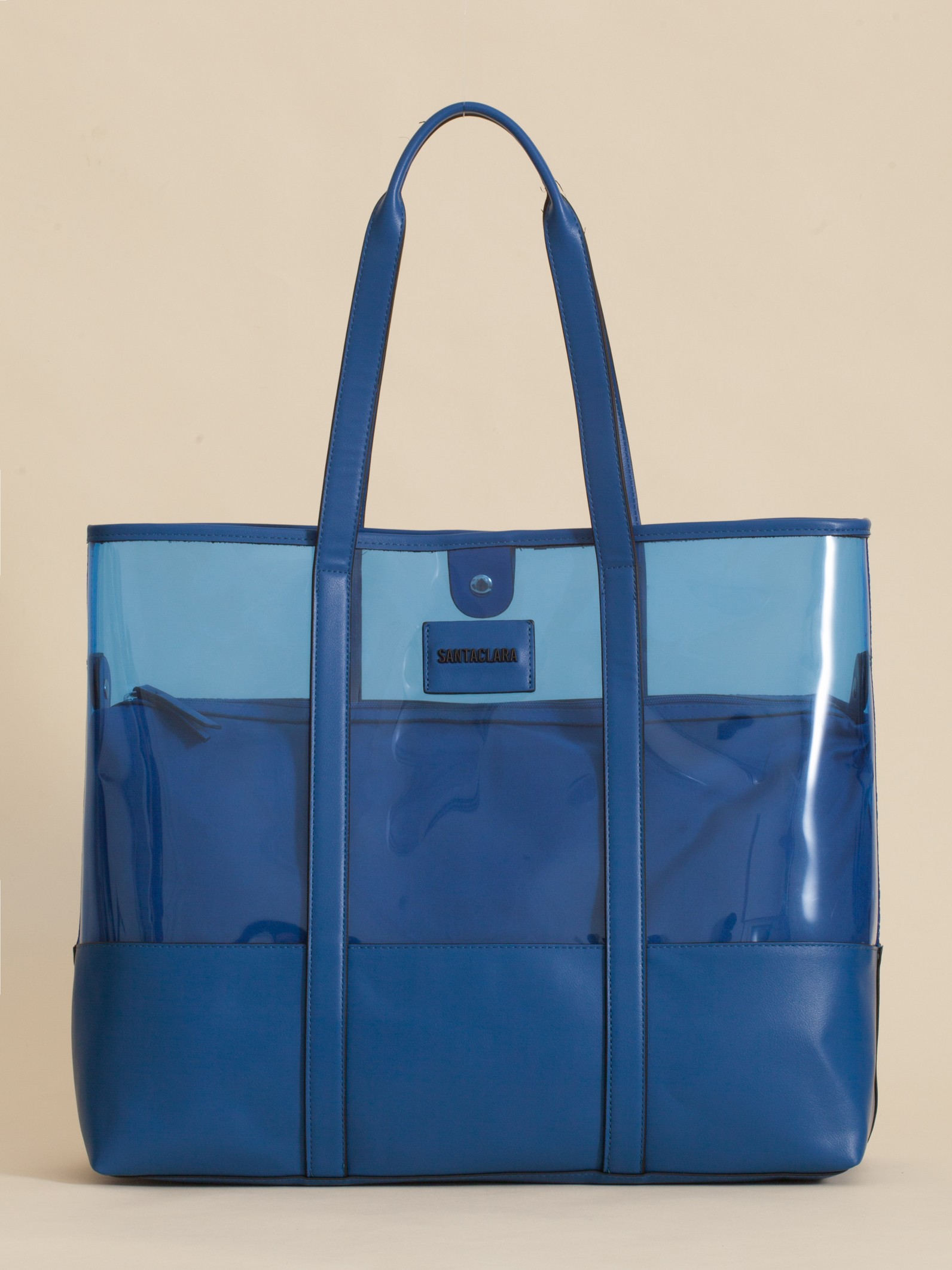 Cartera Shopper Mar Azul De Playa