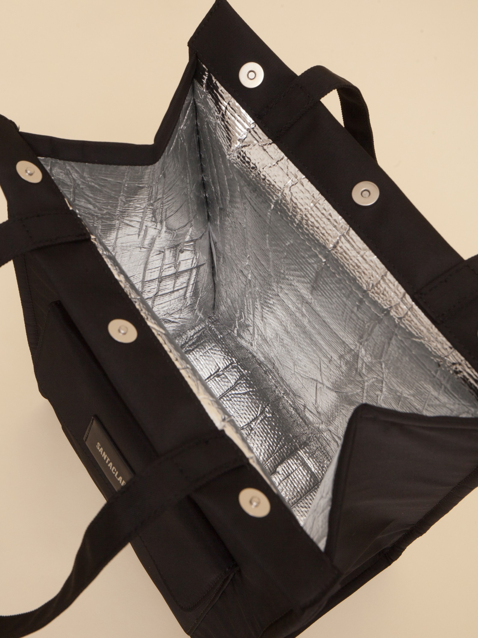 Bolso Lunchera Break Negro Térmica