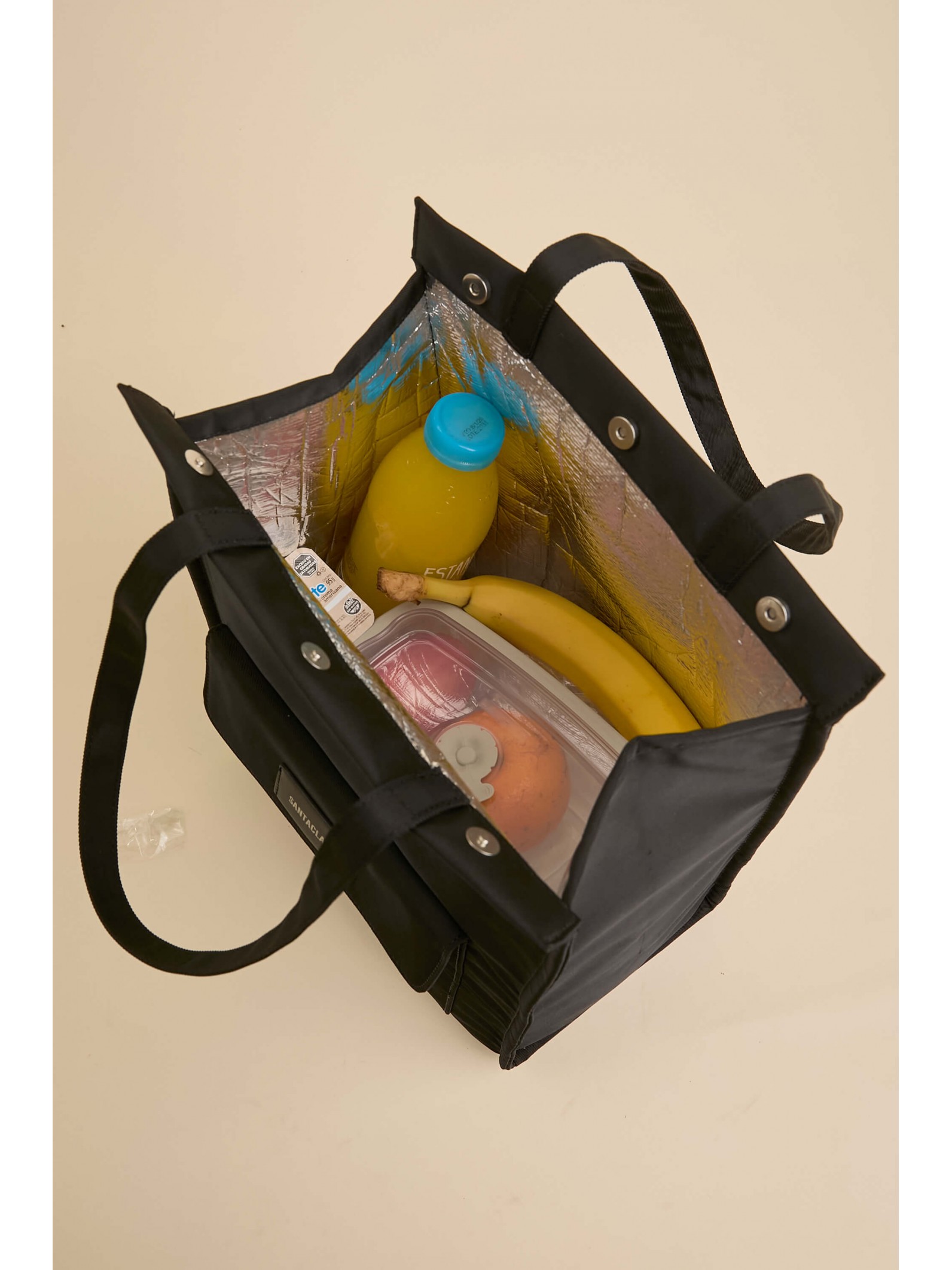 Bolso Lunchera Break Negro Térmica