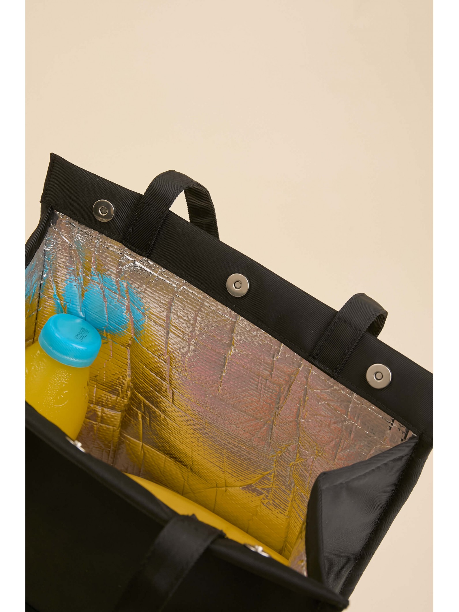 Bolso Lunchera Break Negro Térmica