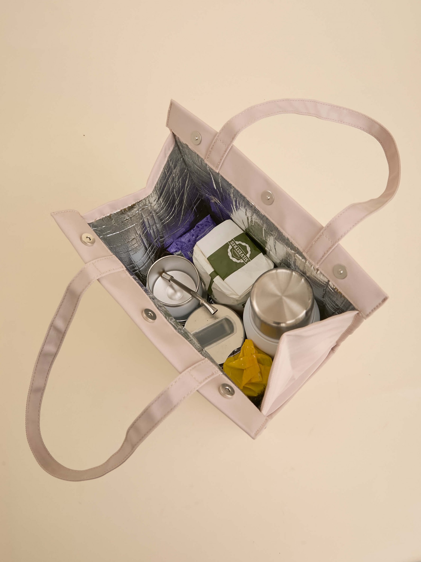 Bolso Lunchera Break Beige Térmica