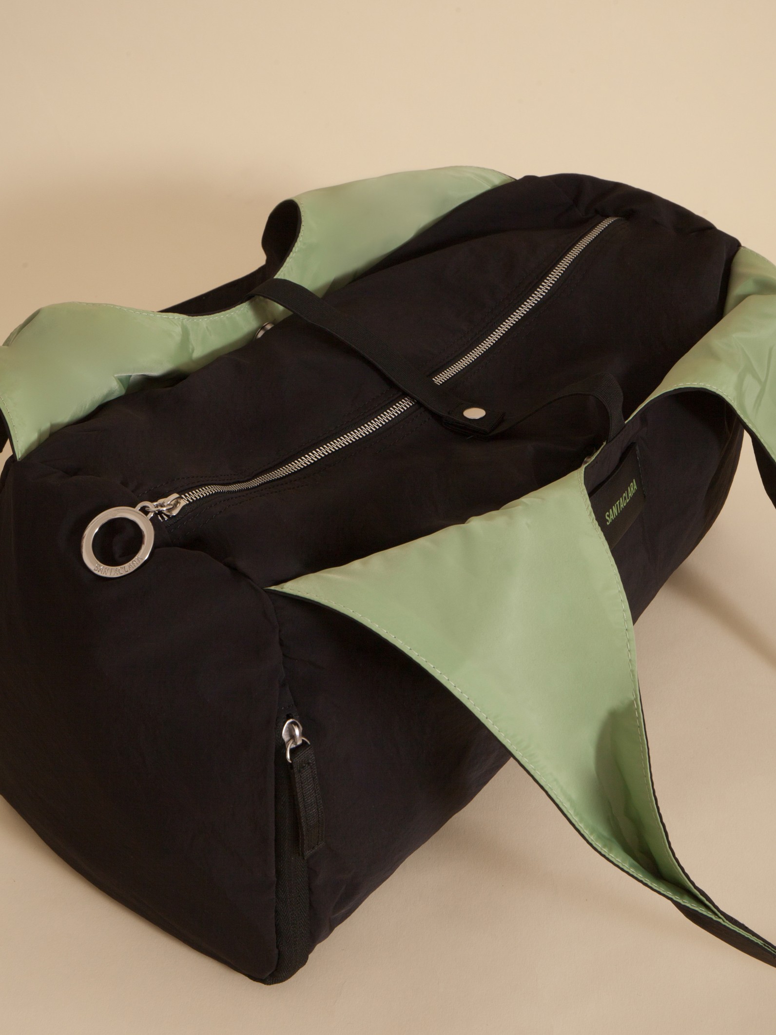 Bolso Aura Negro Porta Mat de Yoga