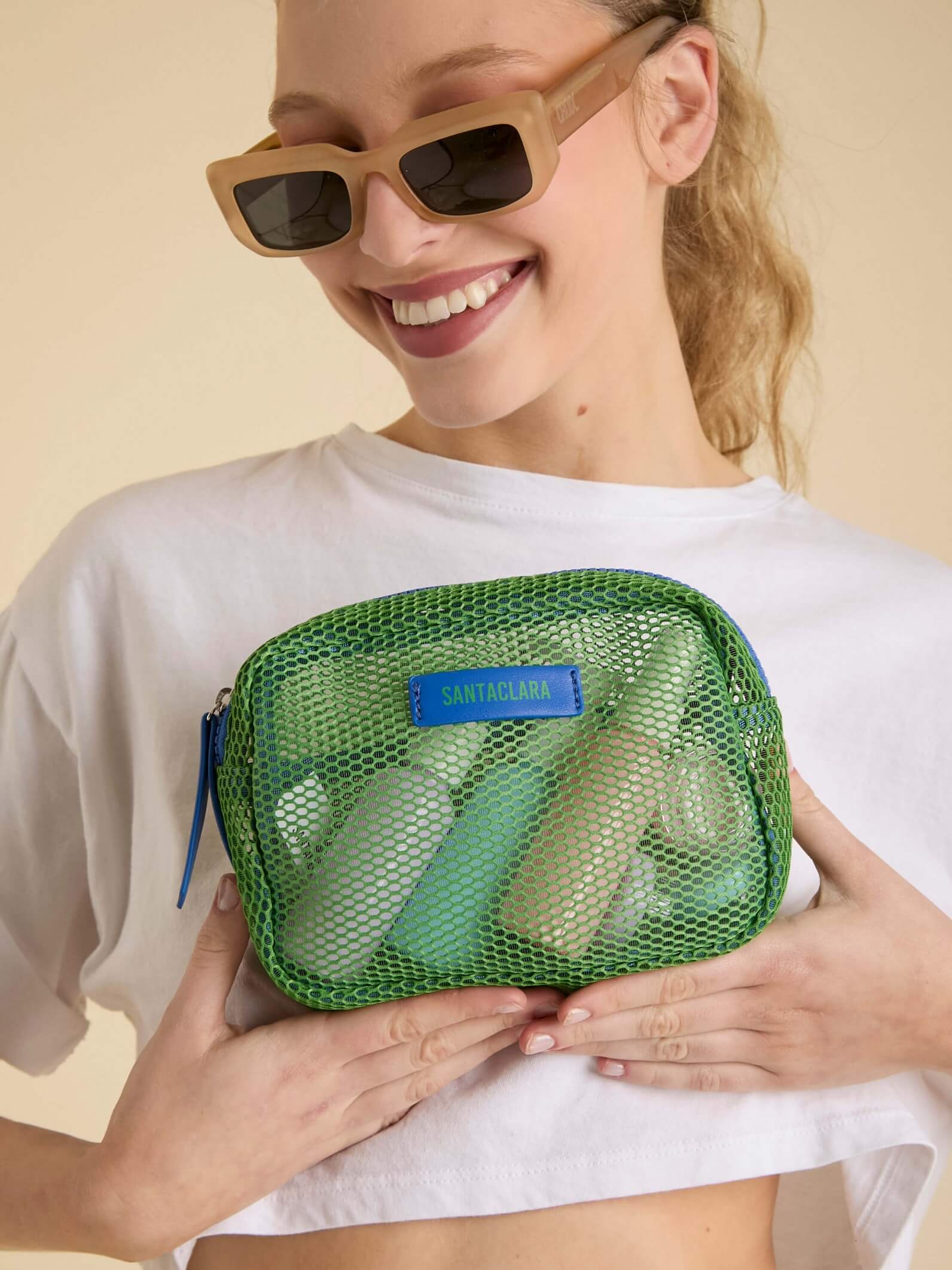 Neceser Mesh Verde