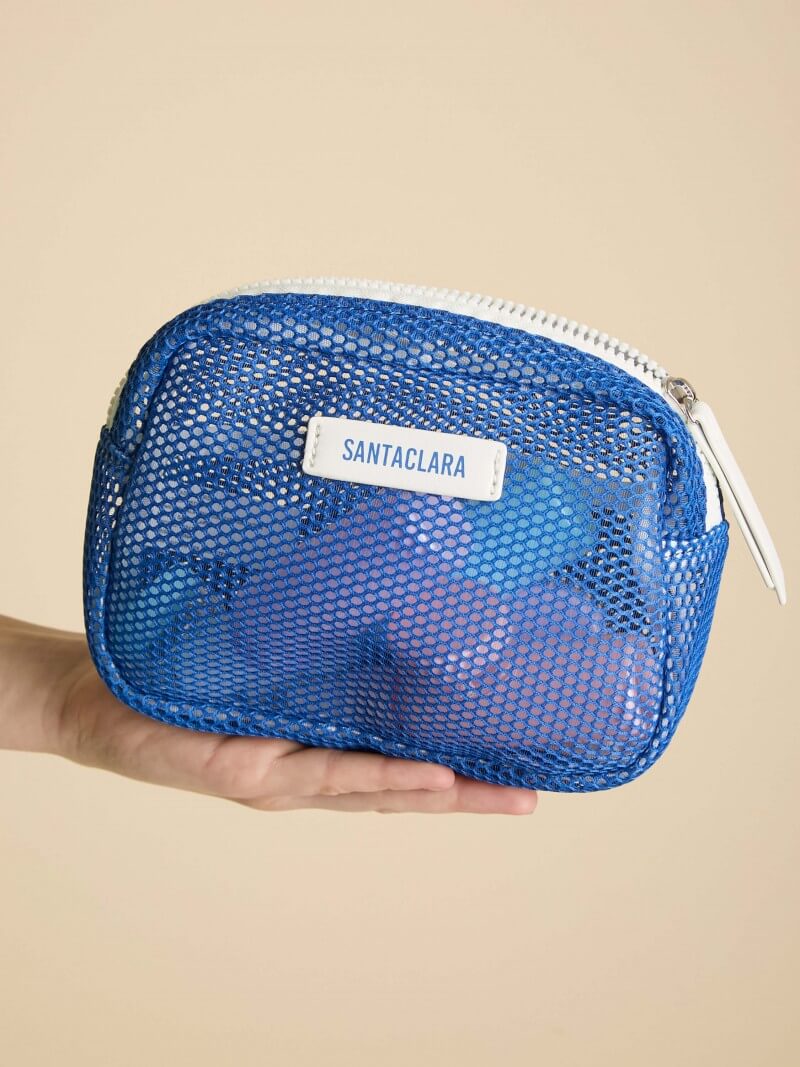 Neceser Mesh Azul