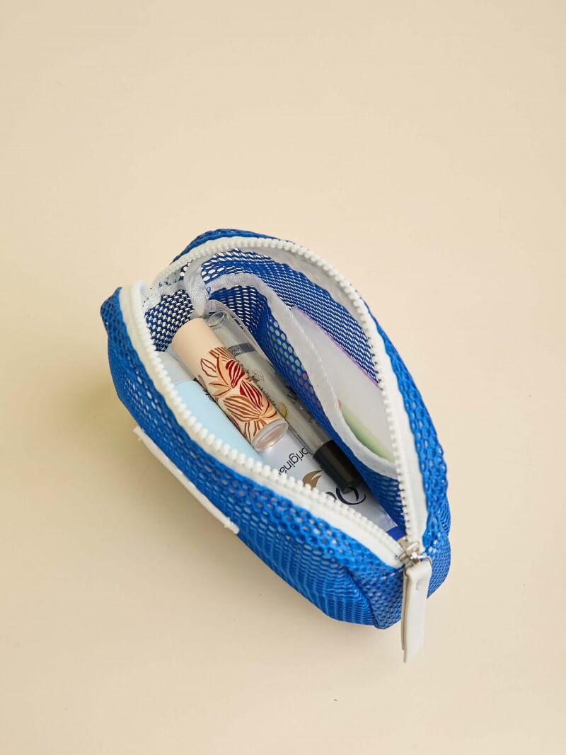 Neceser Mesh Azul
