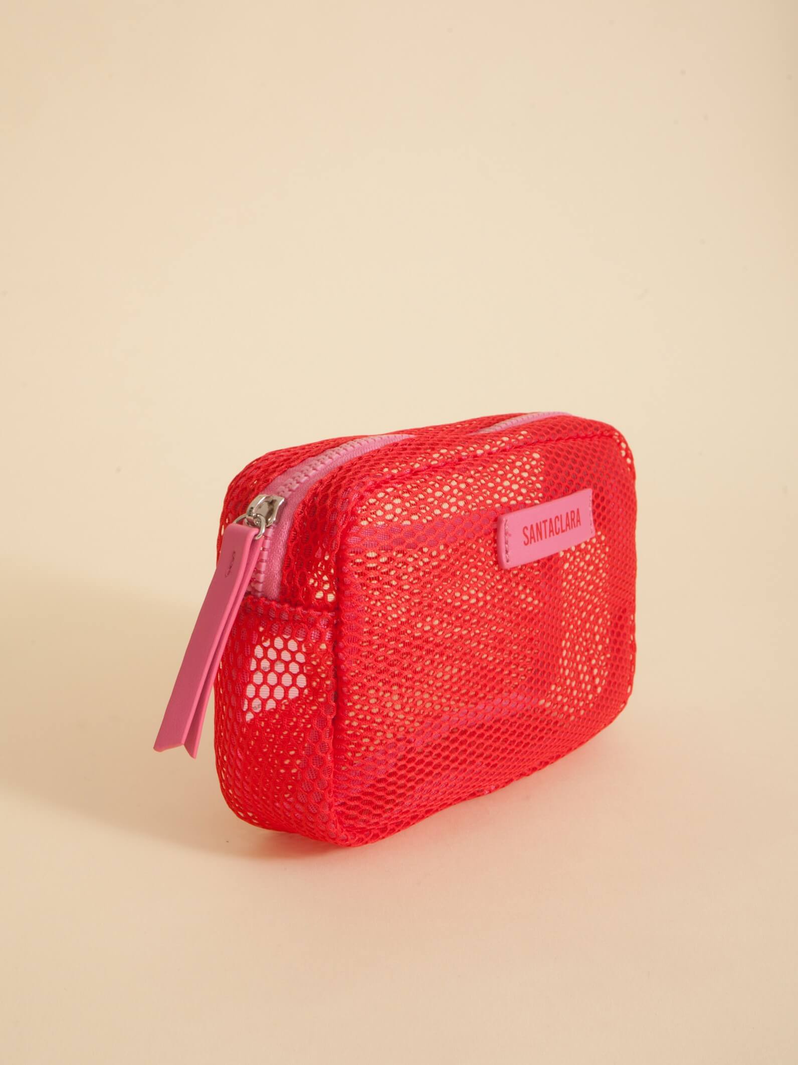 Neceser Mesh Rojo