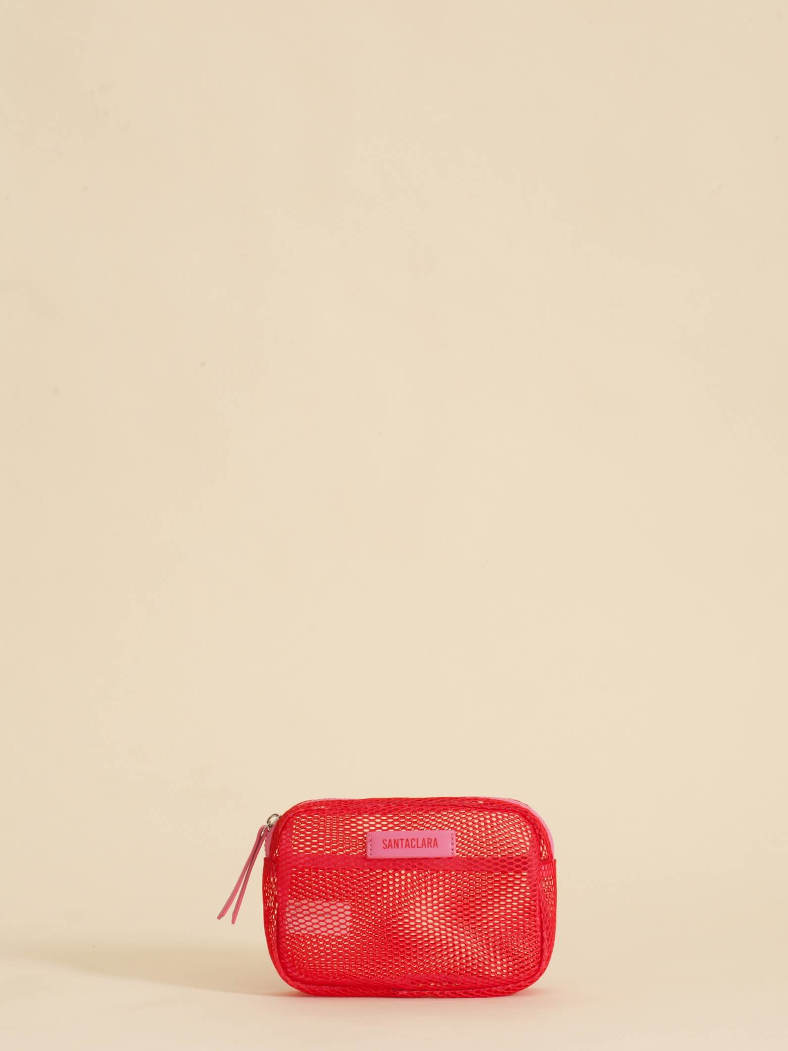 Neceser Mesh Rojo