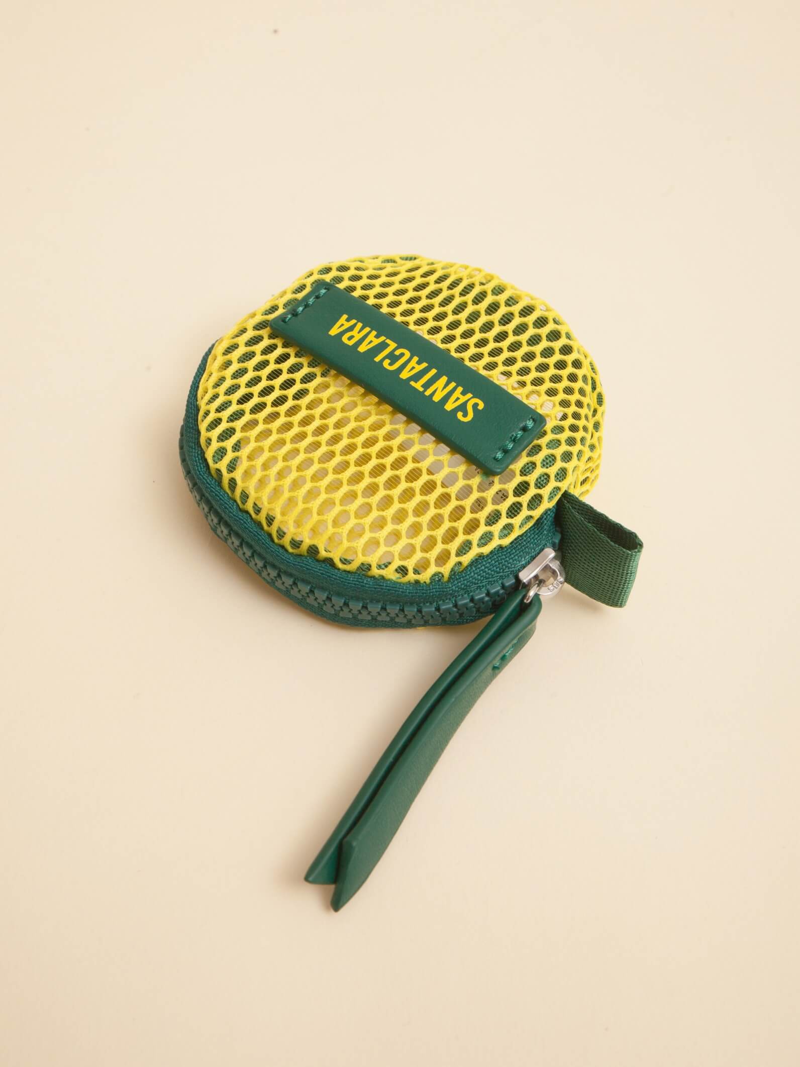 Pouch Mesh Amarillo Porta Airpods