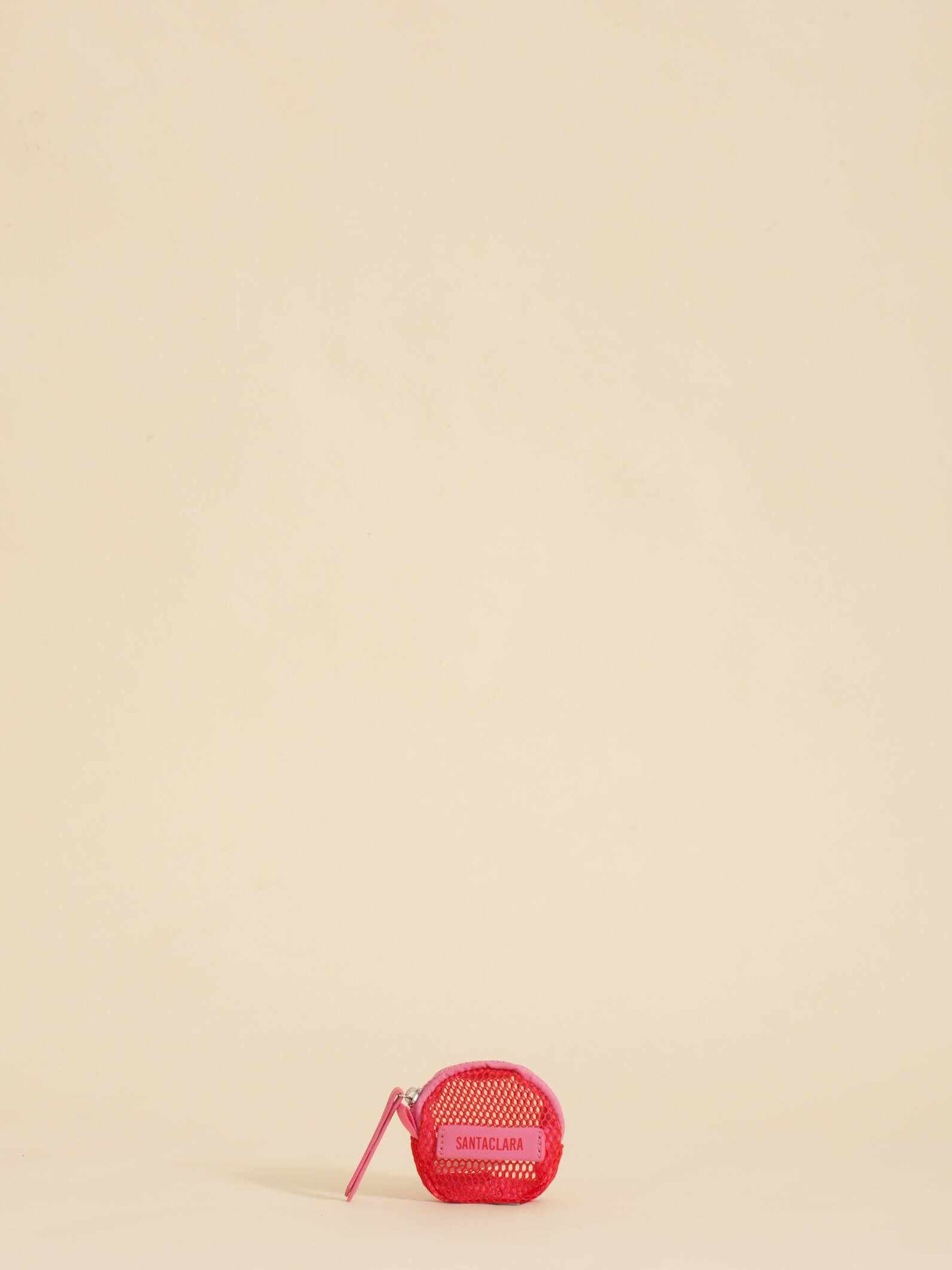 Pouch Mesh Rojo Porta Airpods