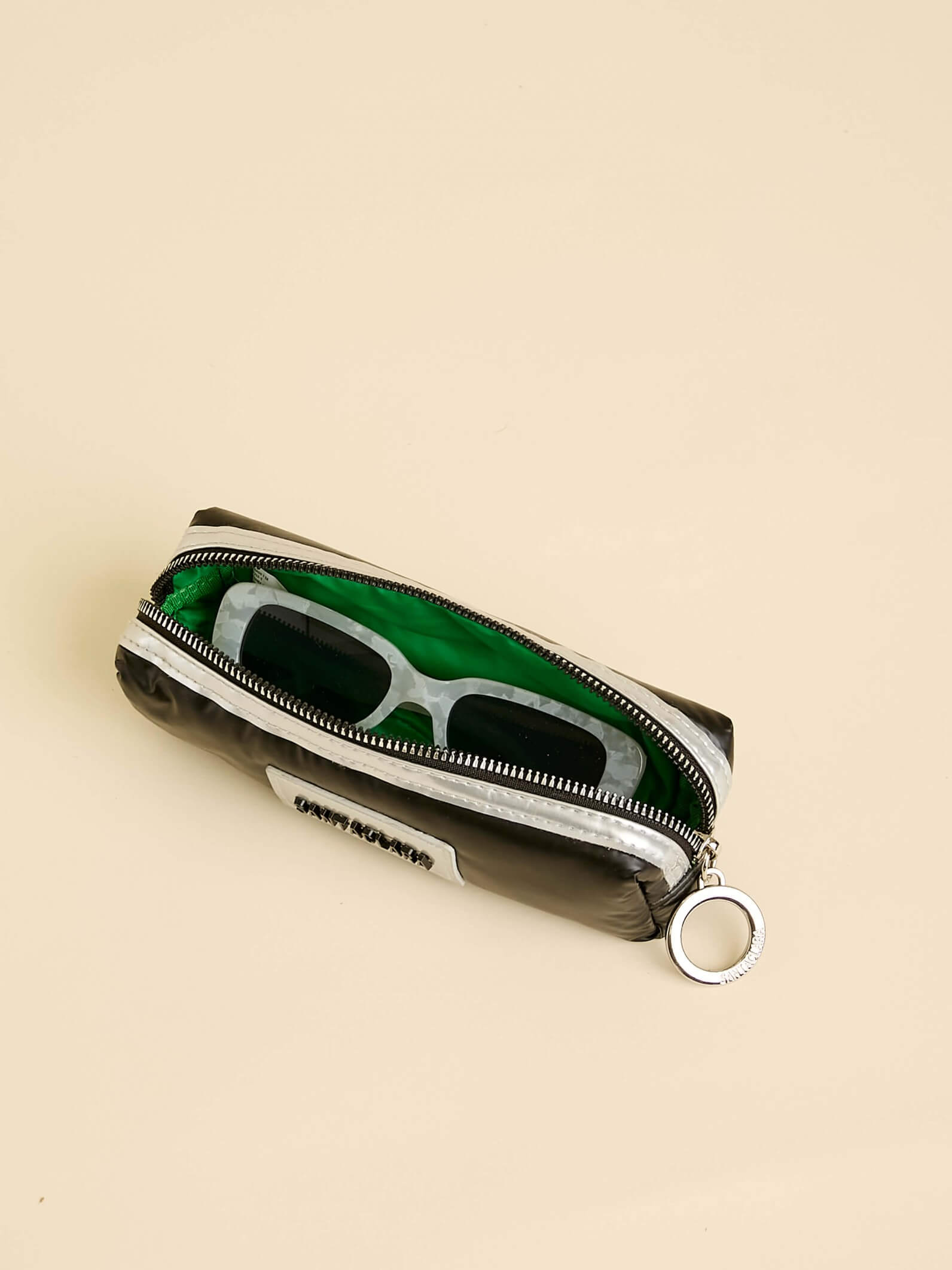 Set de Neceseres x3 Puffer Color Negro