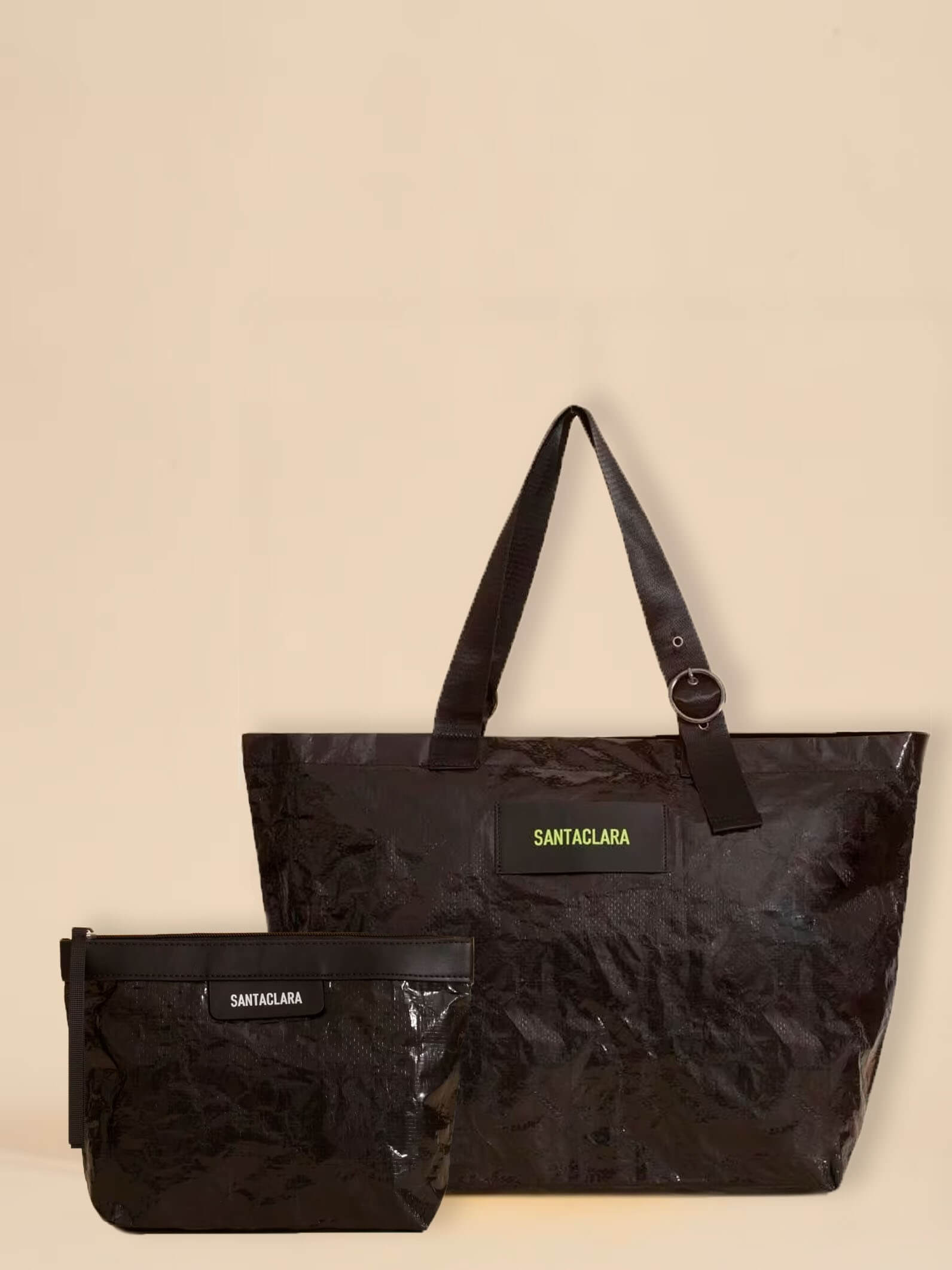 Set Bolso Tote Bag + Neceser Nomade Color Negro