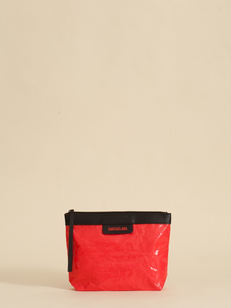 Set Bolso Tote Bag + Neceser Nomade Color Rojo