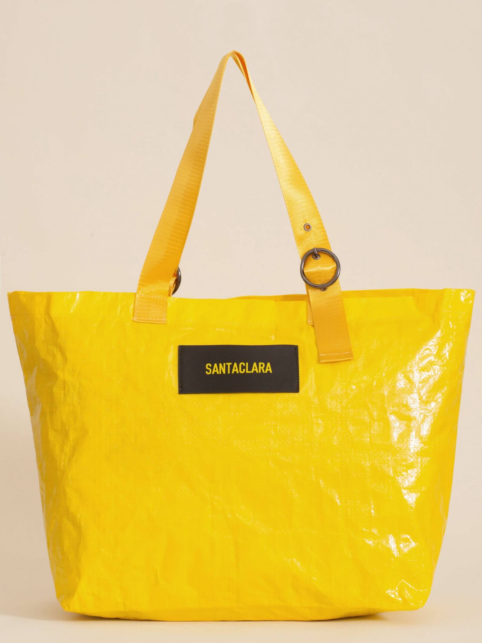 Set Bolso Tote Bag + Neceser Nomade Color Amarillo