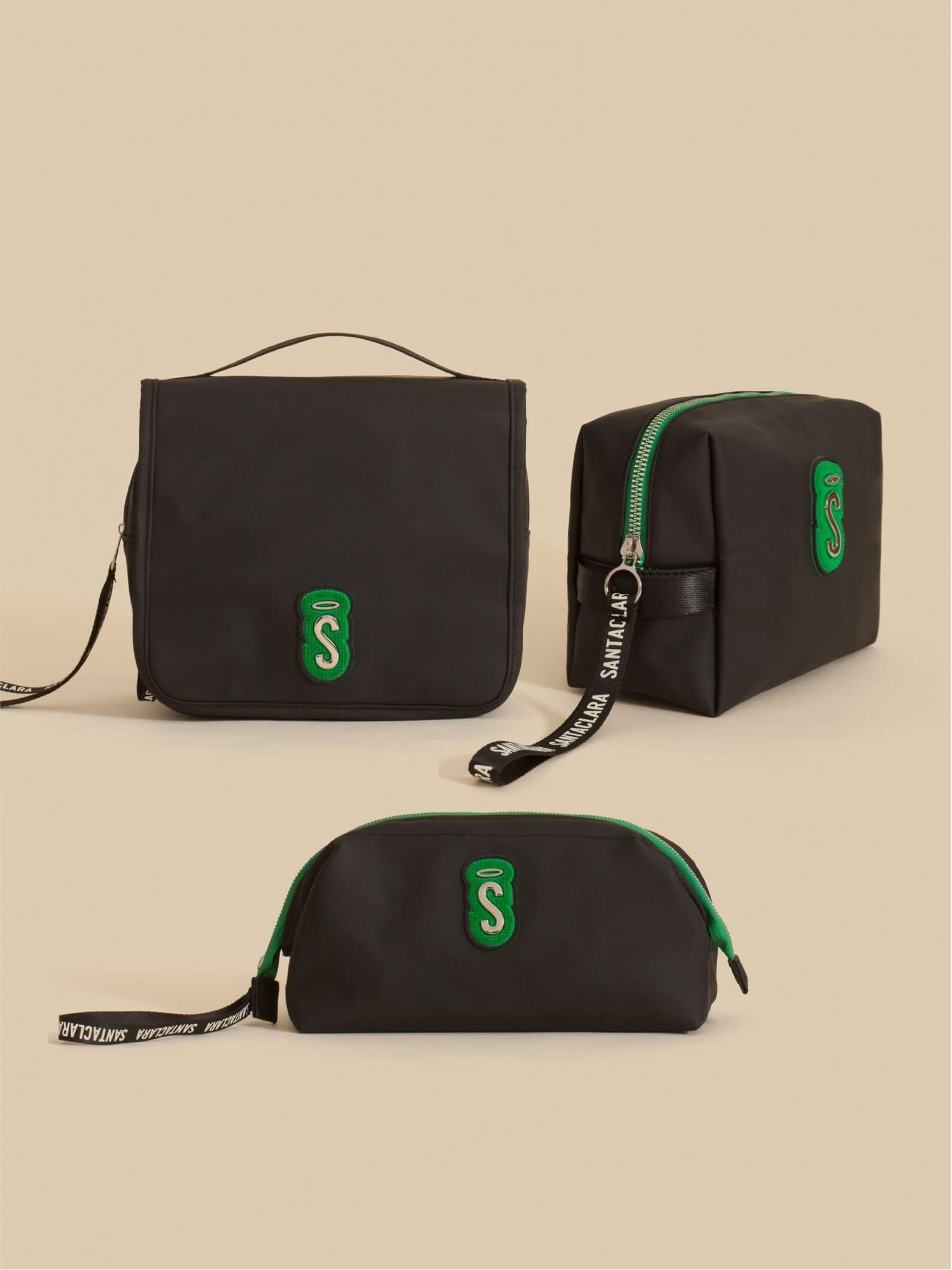 Set de Neceseres x3 Travel Color Negro