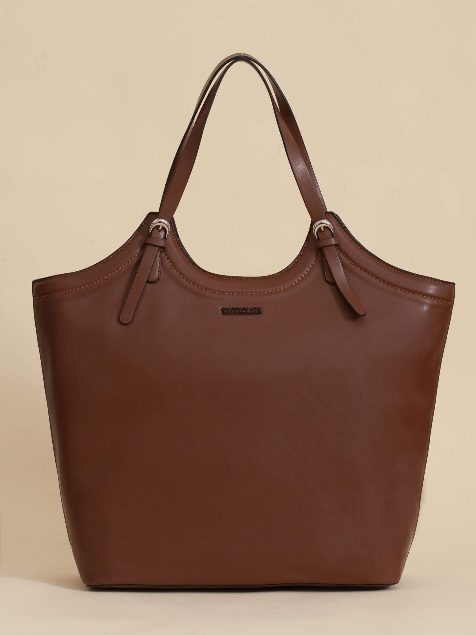 Maxibolso Fran Chocolate Porta Notebook