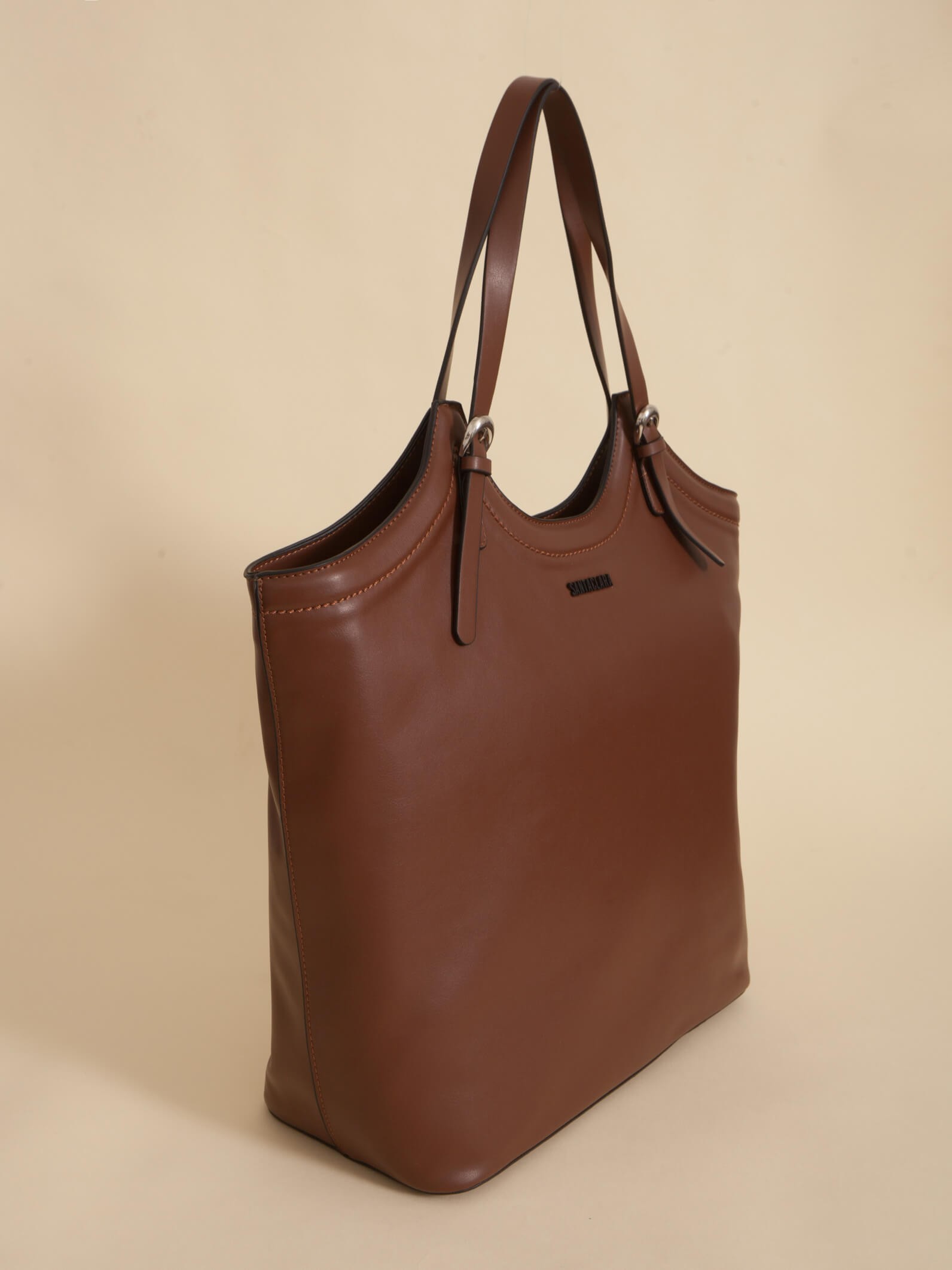 Maxibolso Fran Chocolate Porta Notebook