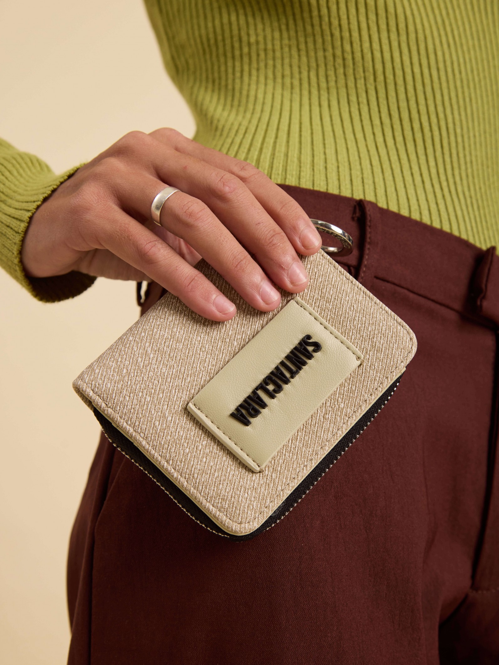 Billetera Mini Bruma Beige