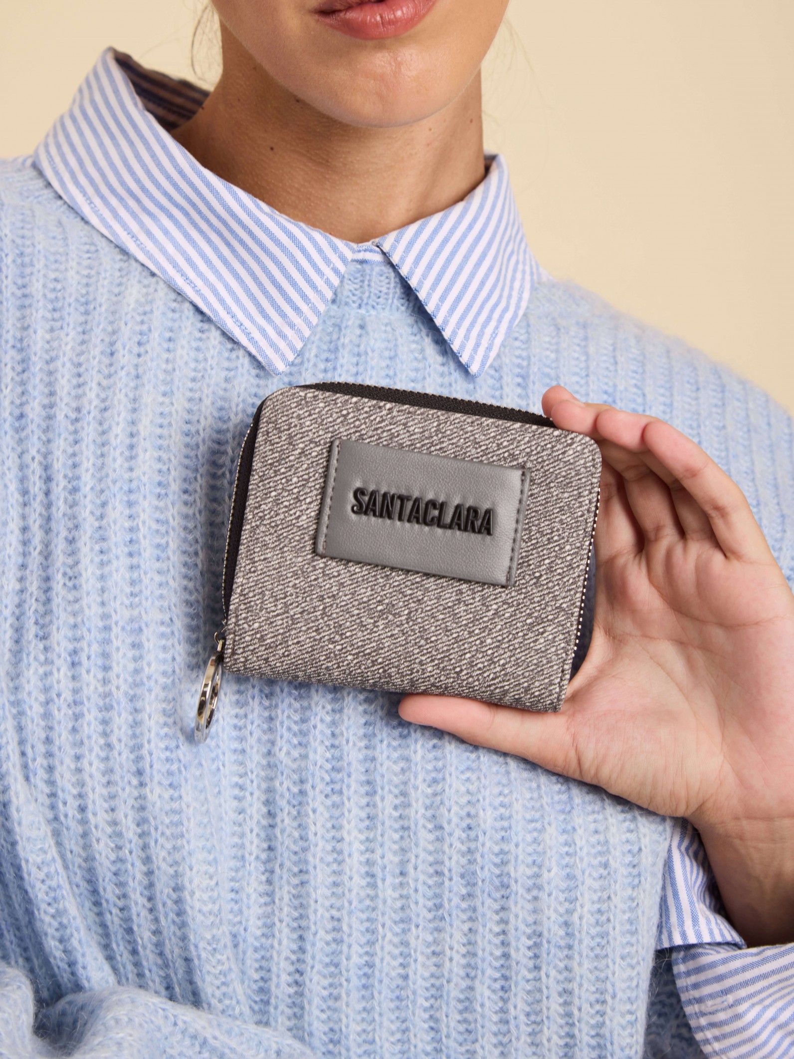 Billetera Mini Bruma Gris