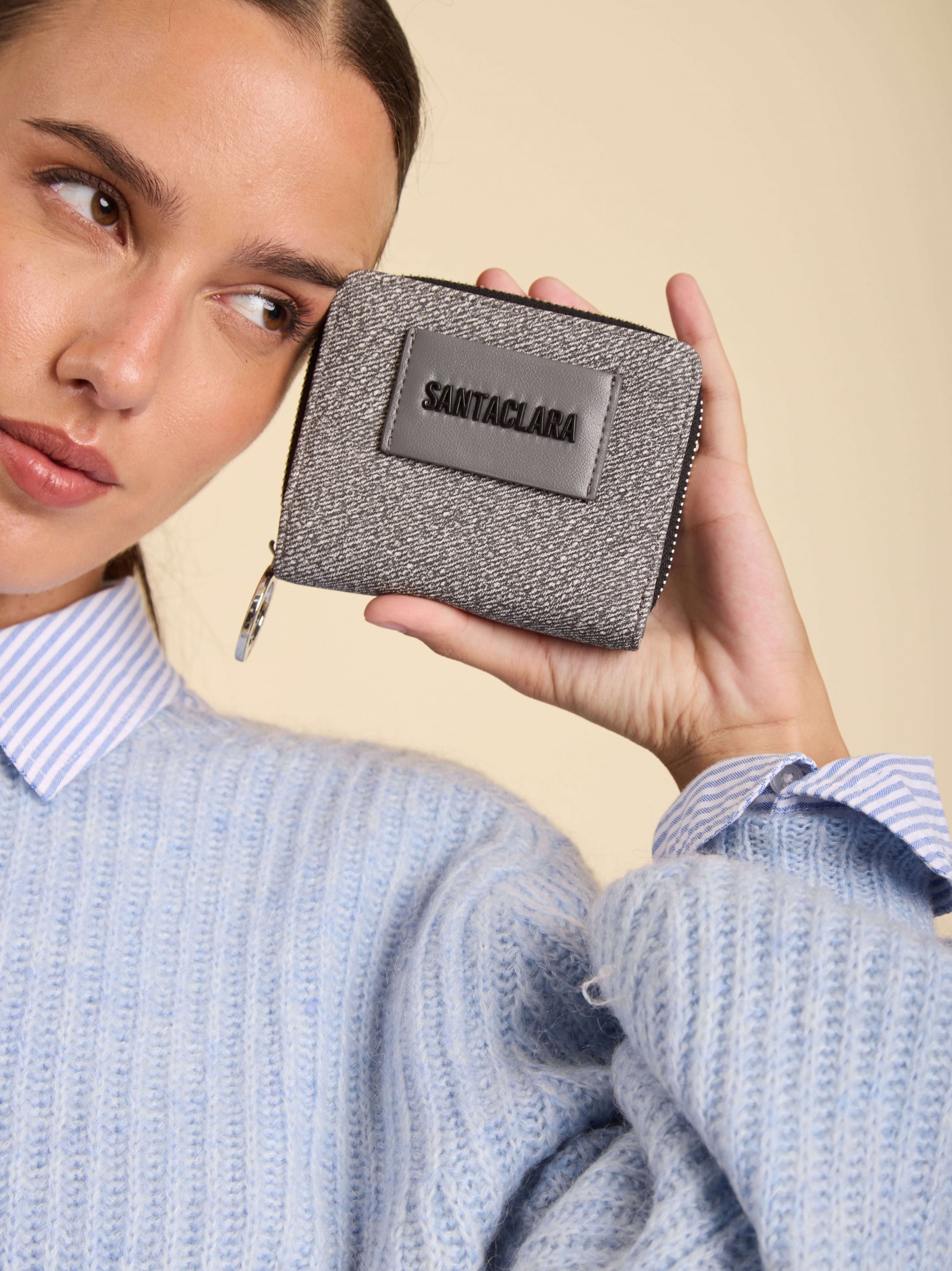 Billetera Mini Bruma Gris