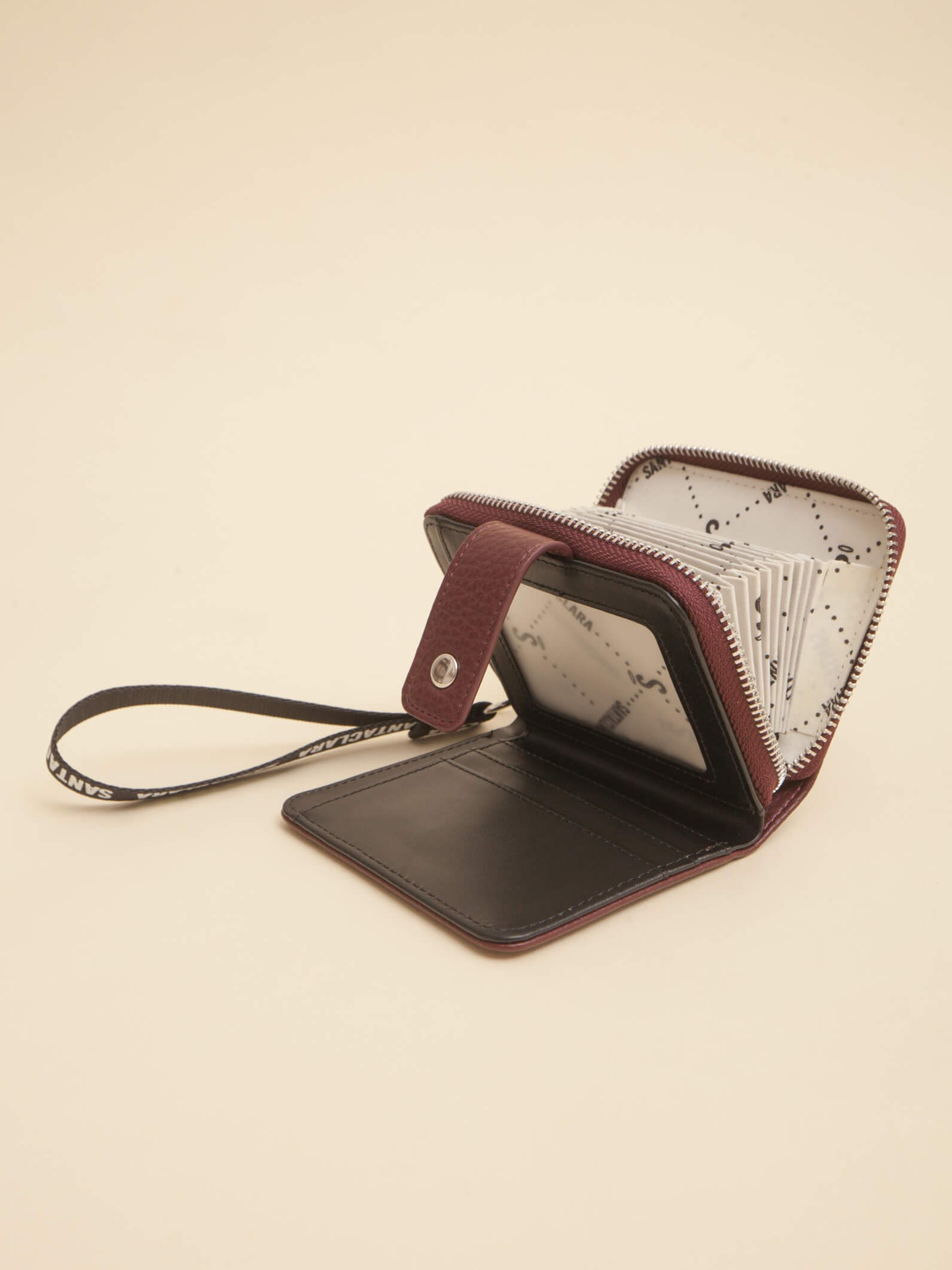 Billetera Tarjetero Amore Uva