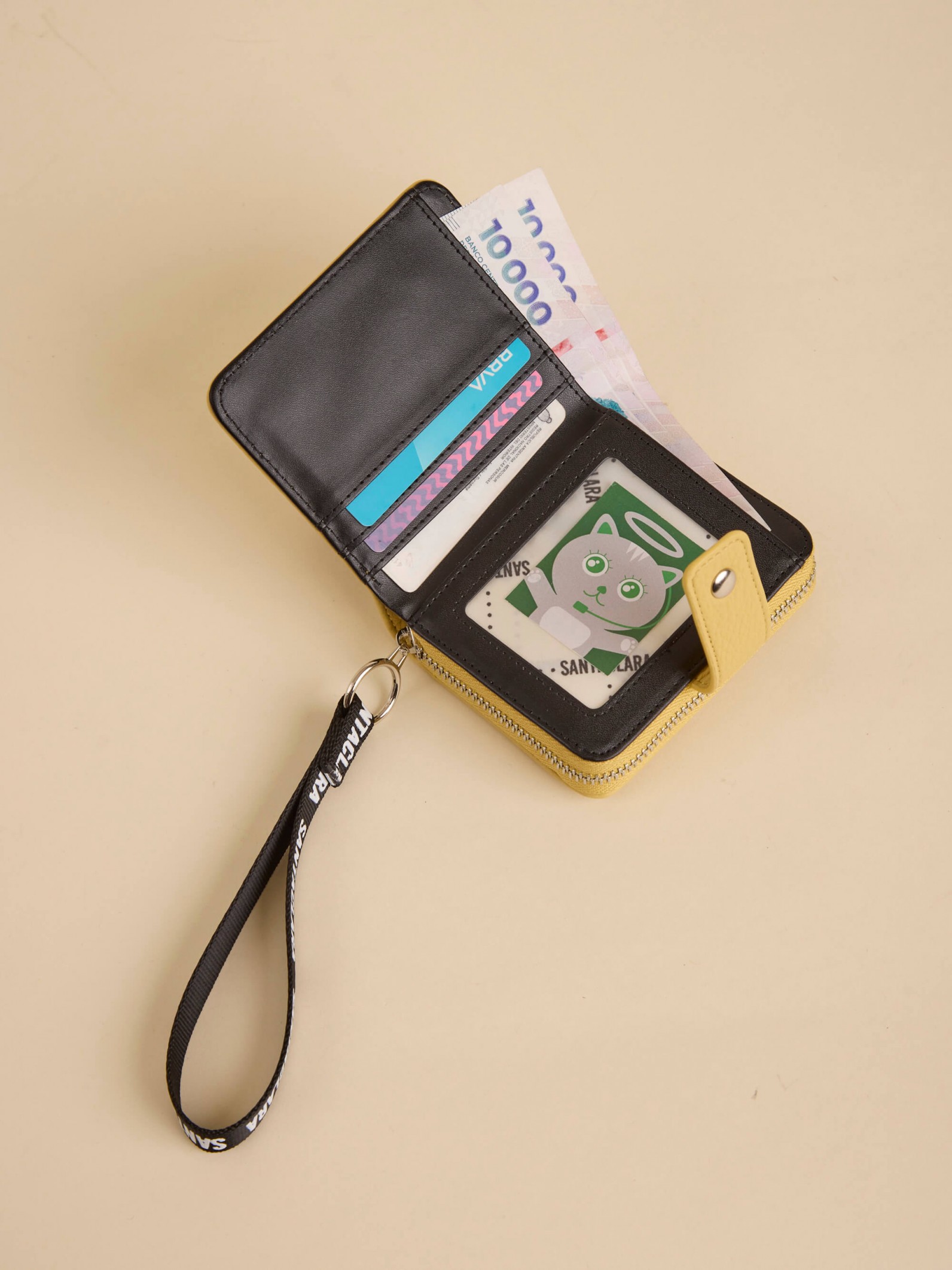 Billetera Tarjetero Amore Vainilla