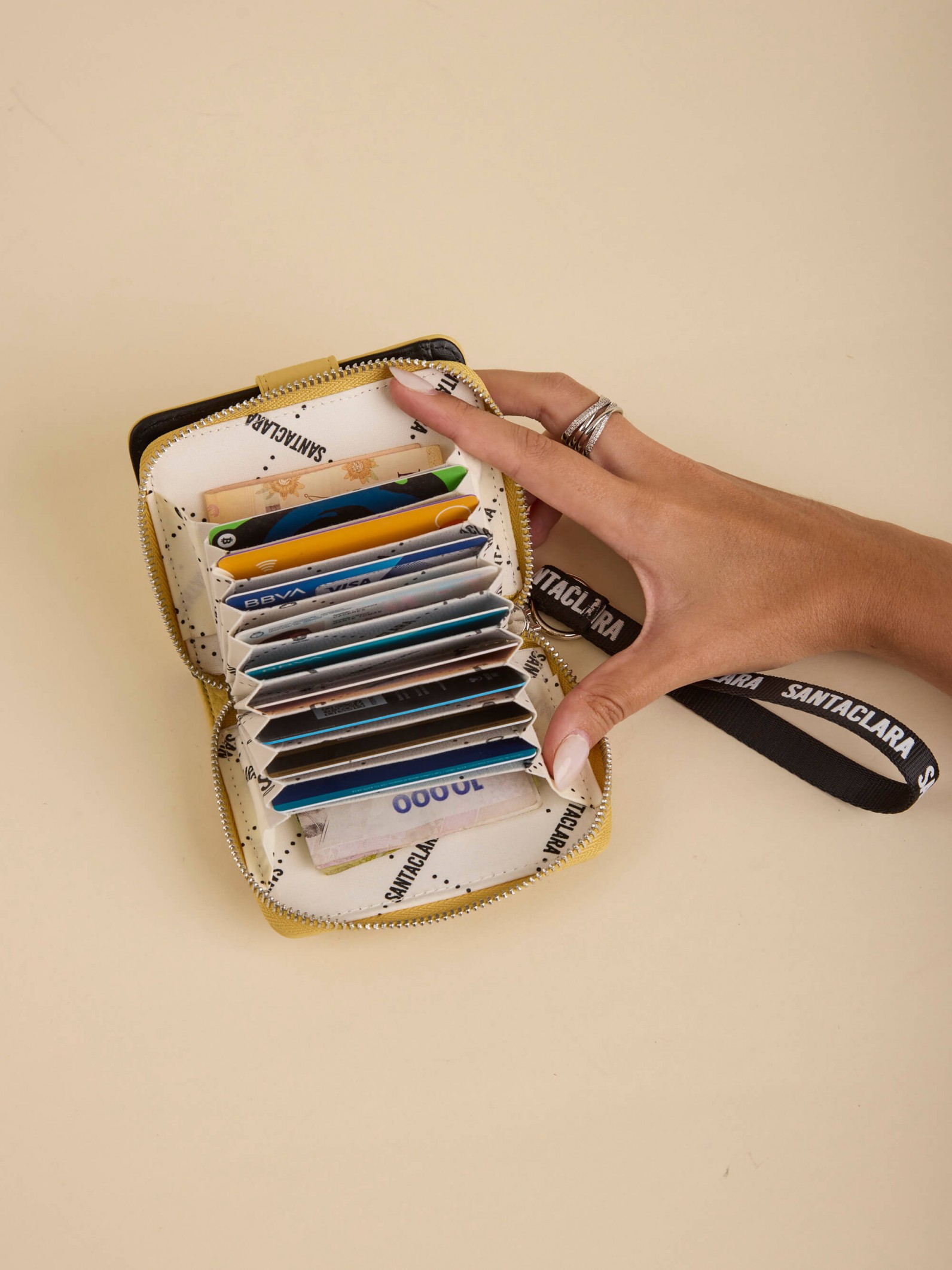 Billetera Tarjetero Amore Vainilla