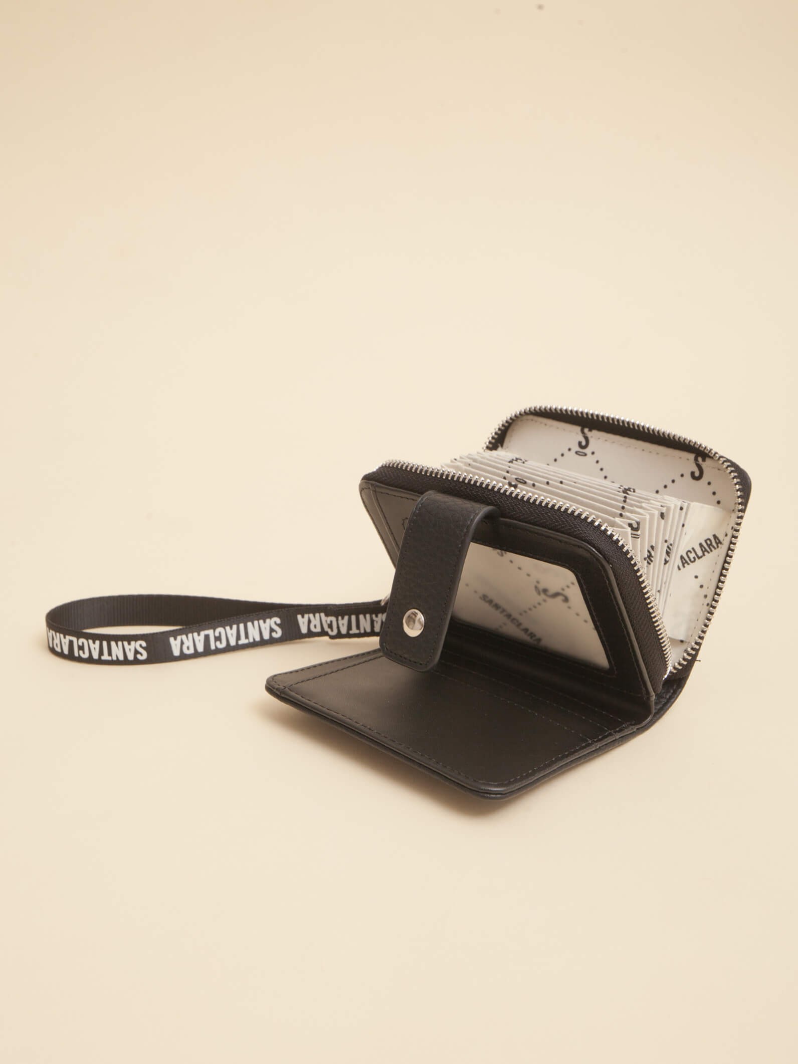 Billetera Tarjetero Amore Negra