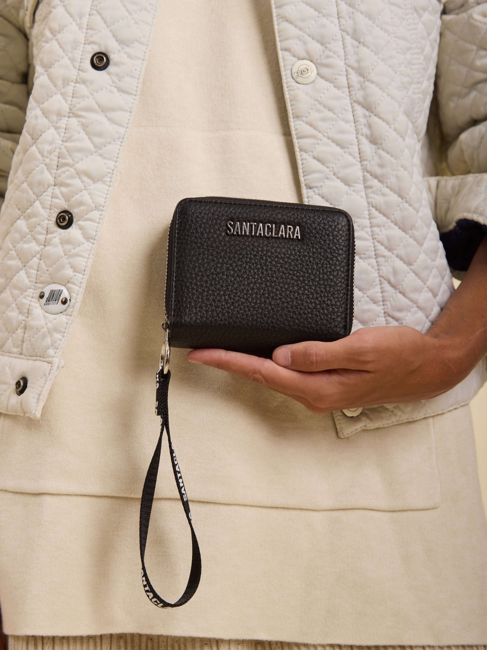 Billetera Tarjetero Amore Negra