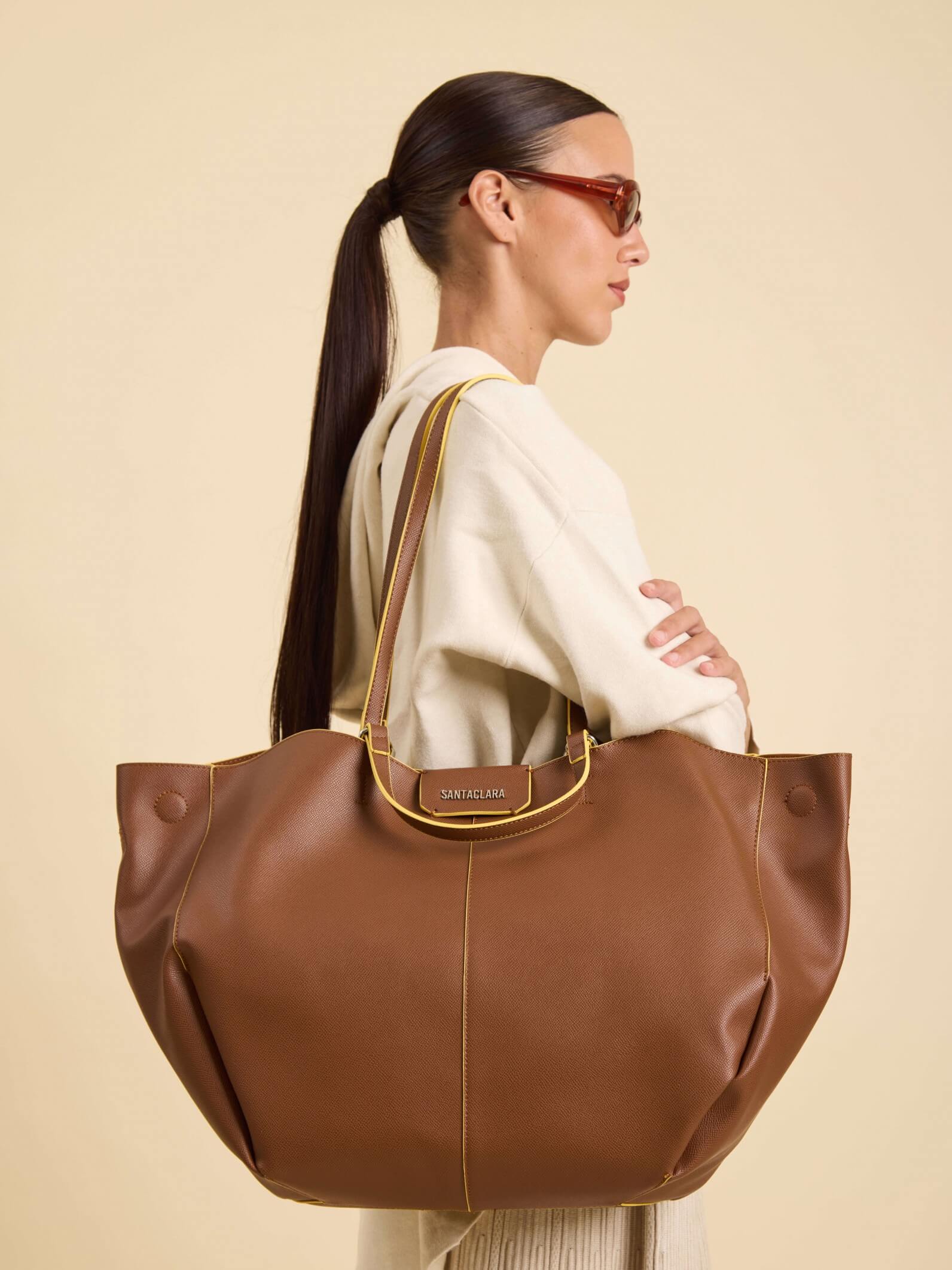 Cartera Shopper Greta Chocolate