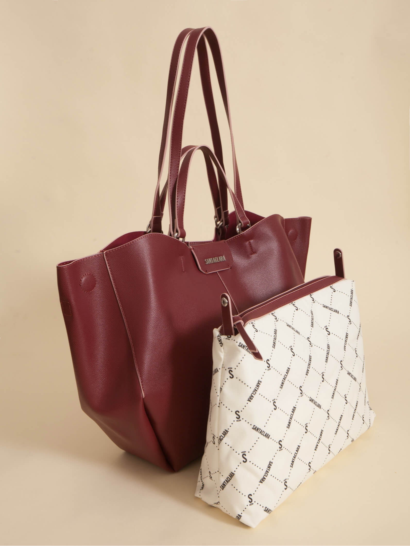 Cartera Shopper Greta Uva