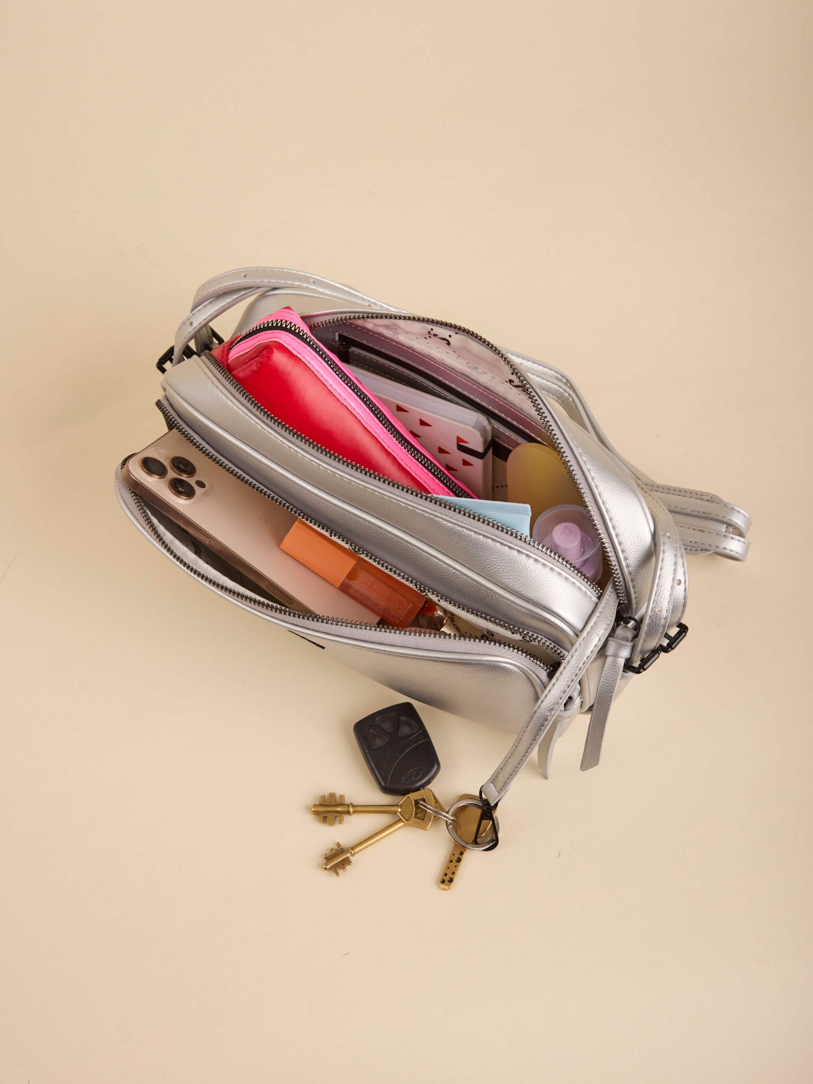 Bandolera Ámbar Plata