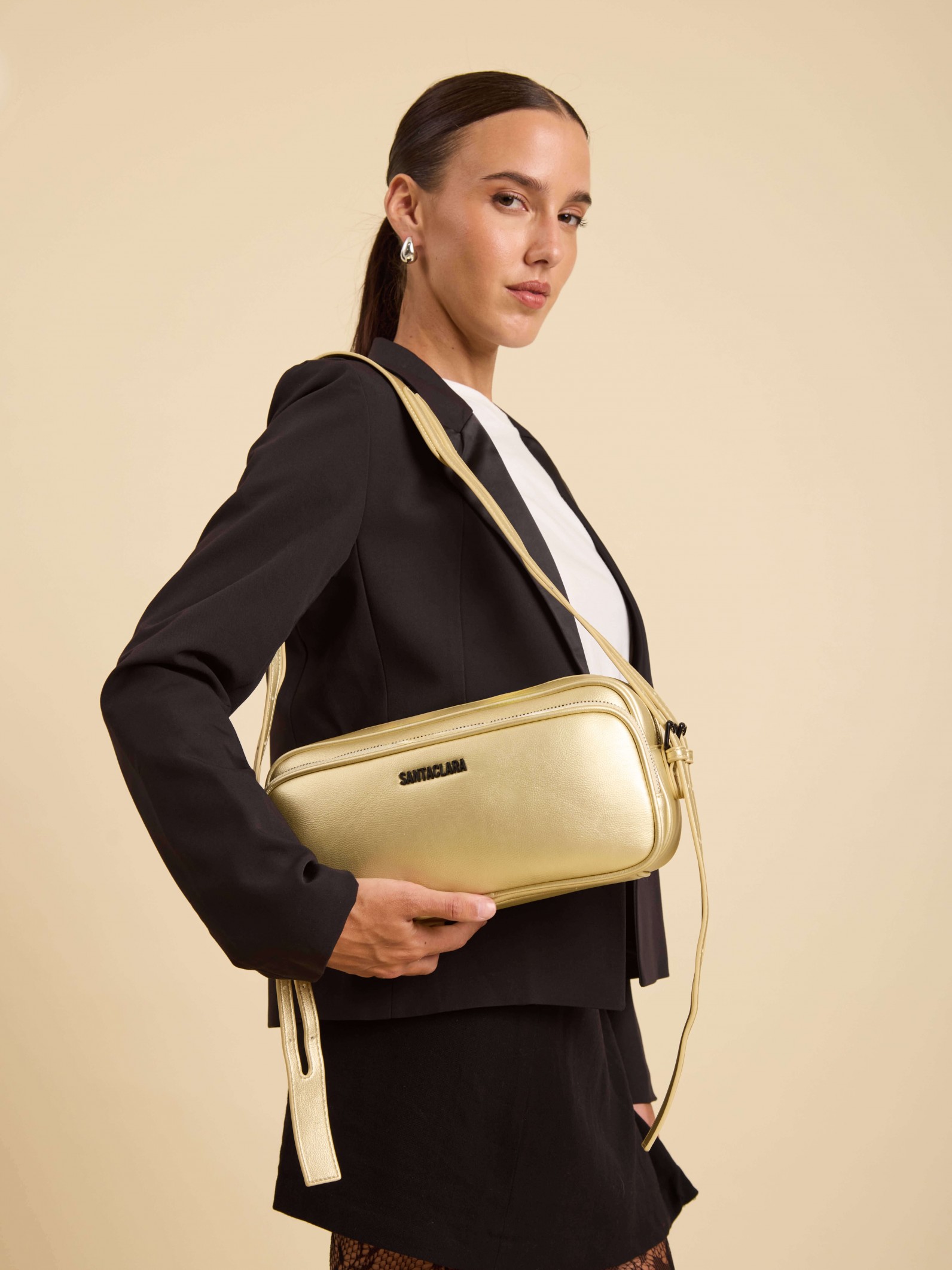 Bandolera Ámbar Platino