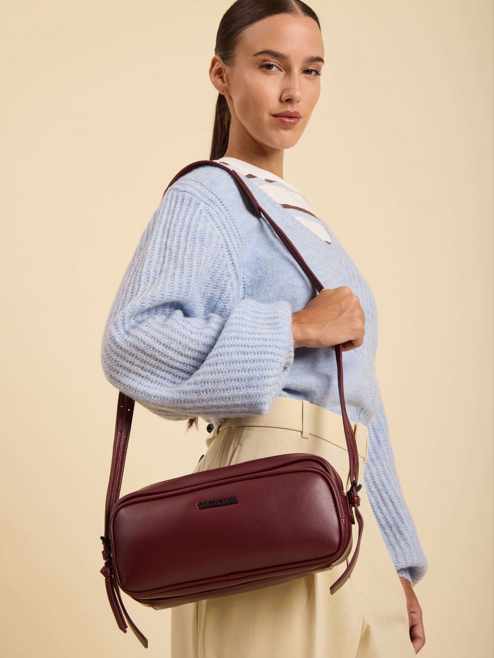 Bandolera Ámbar Uva