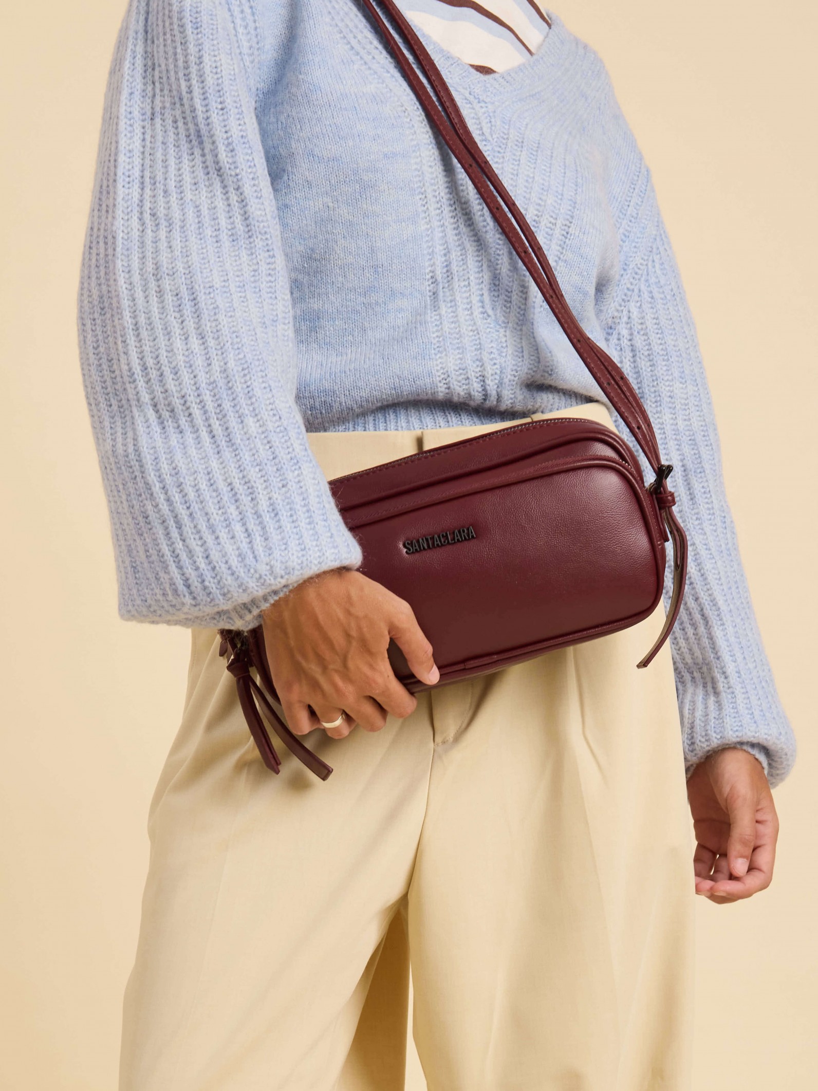 Bandolera Ámbar Uva