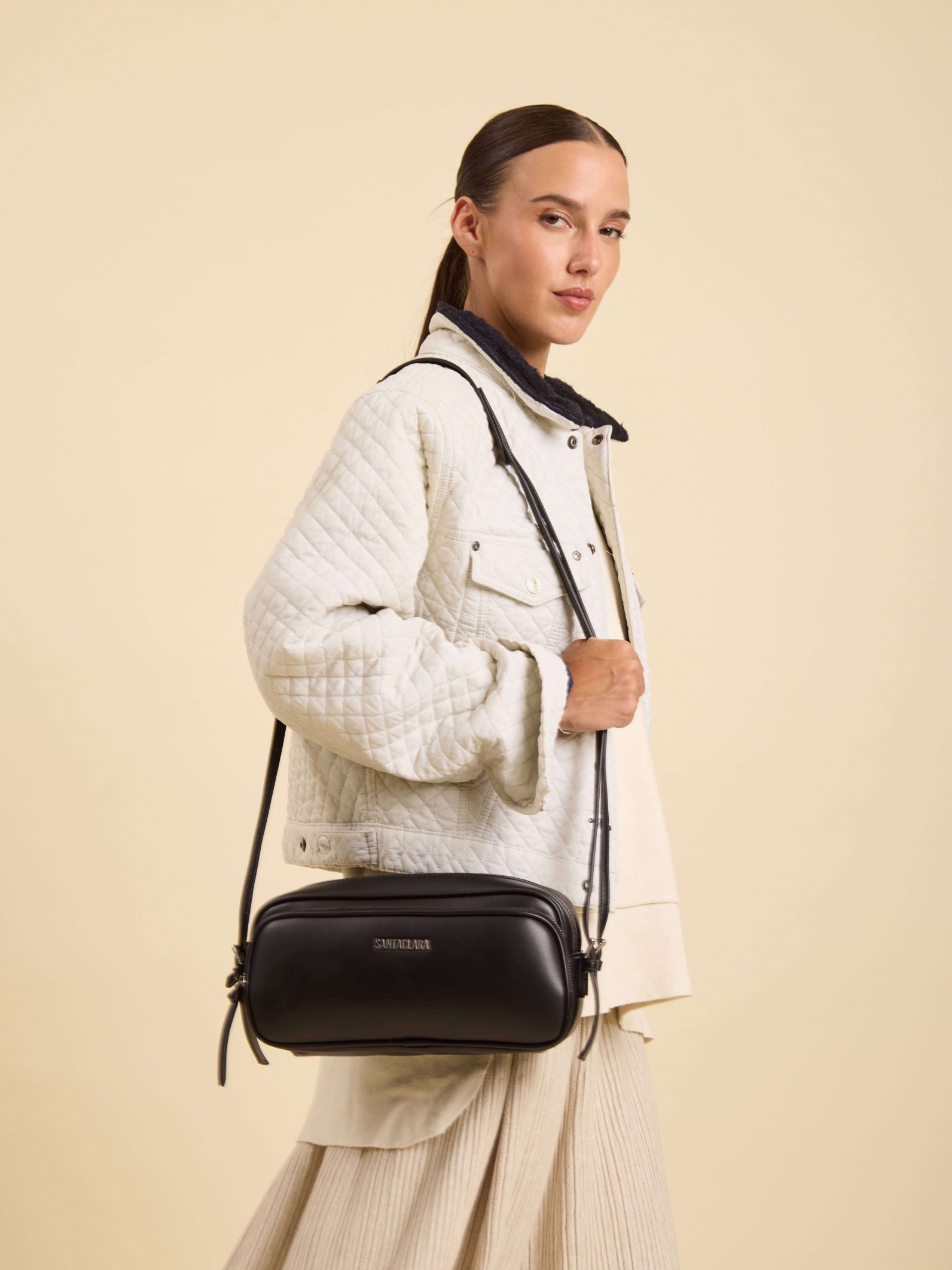 Bandolera Ámbar Negra