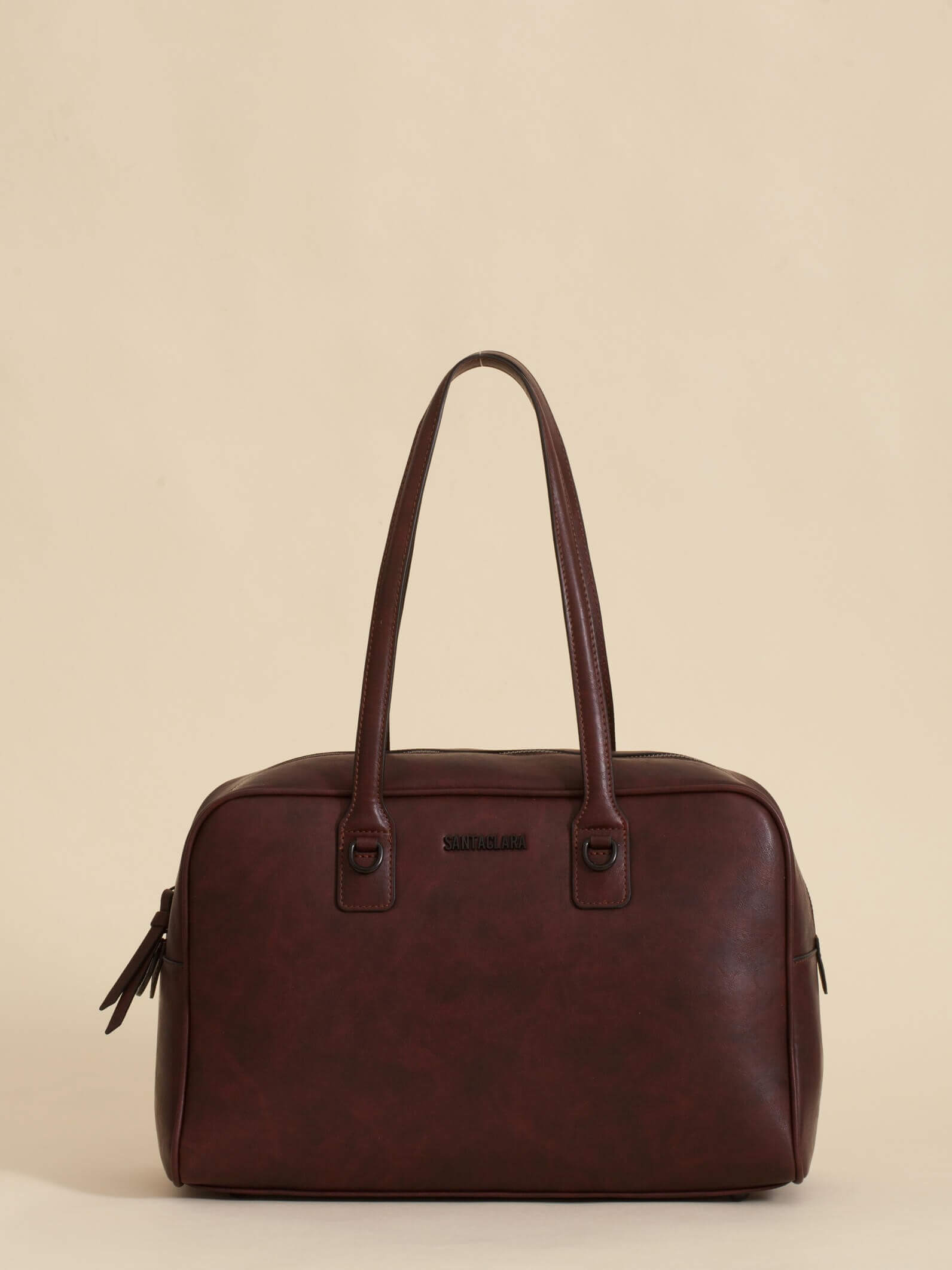 Cartera Baulito Miranda Bordó