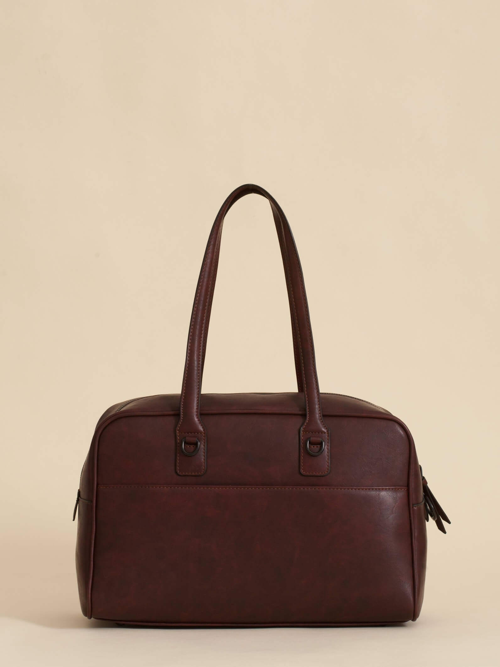 Cartera Baulito Miranda Bordó