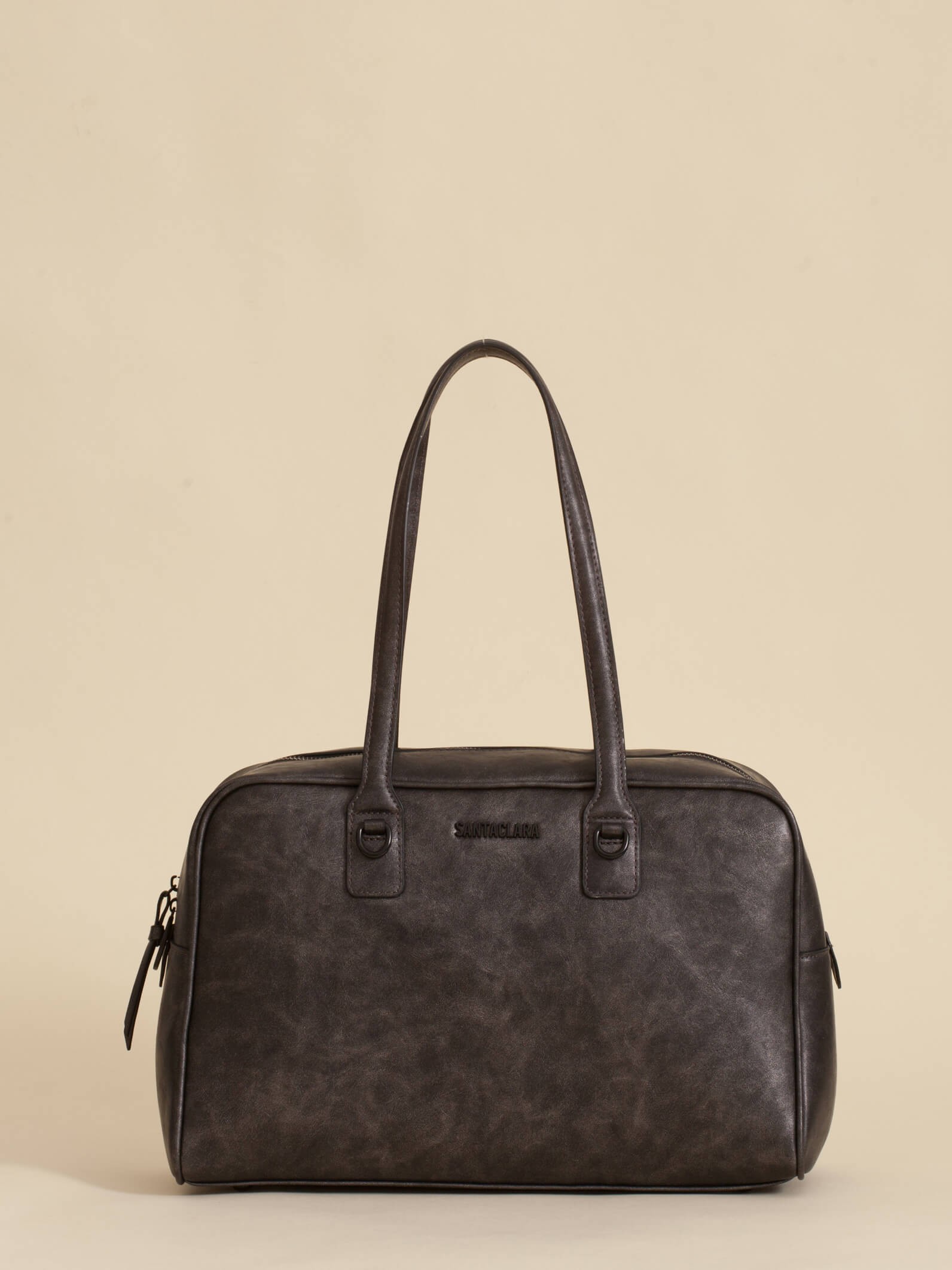 Cartera Baulito Miranda Gris