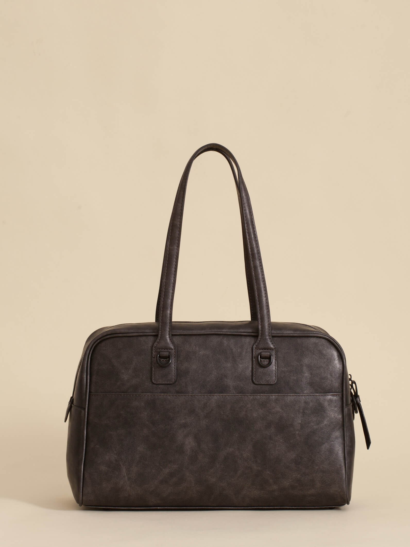 Cartera Baulito Miranda Gris