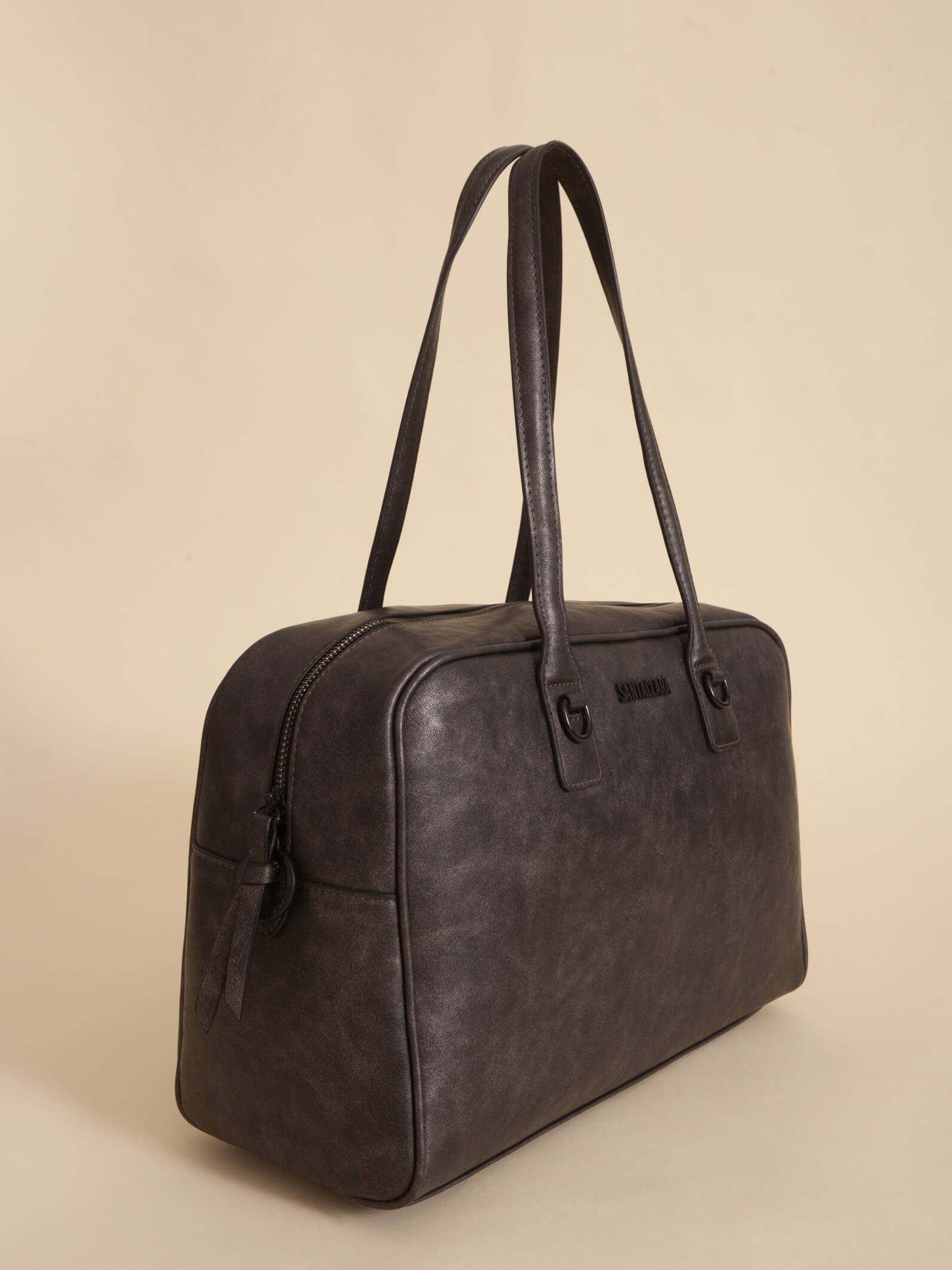 Cartera Baulito Miranda Gris