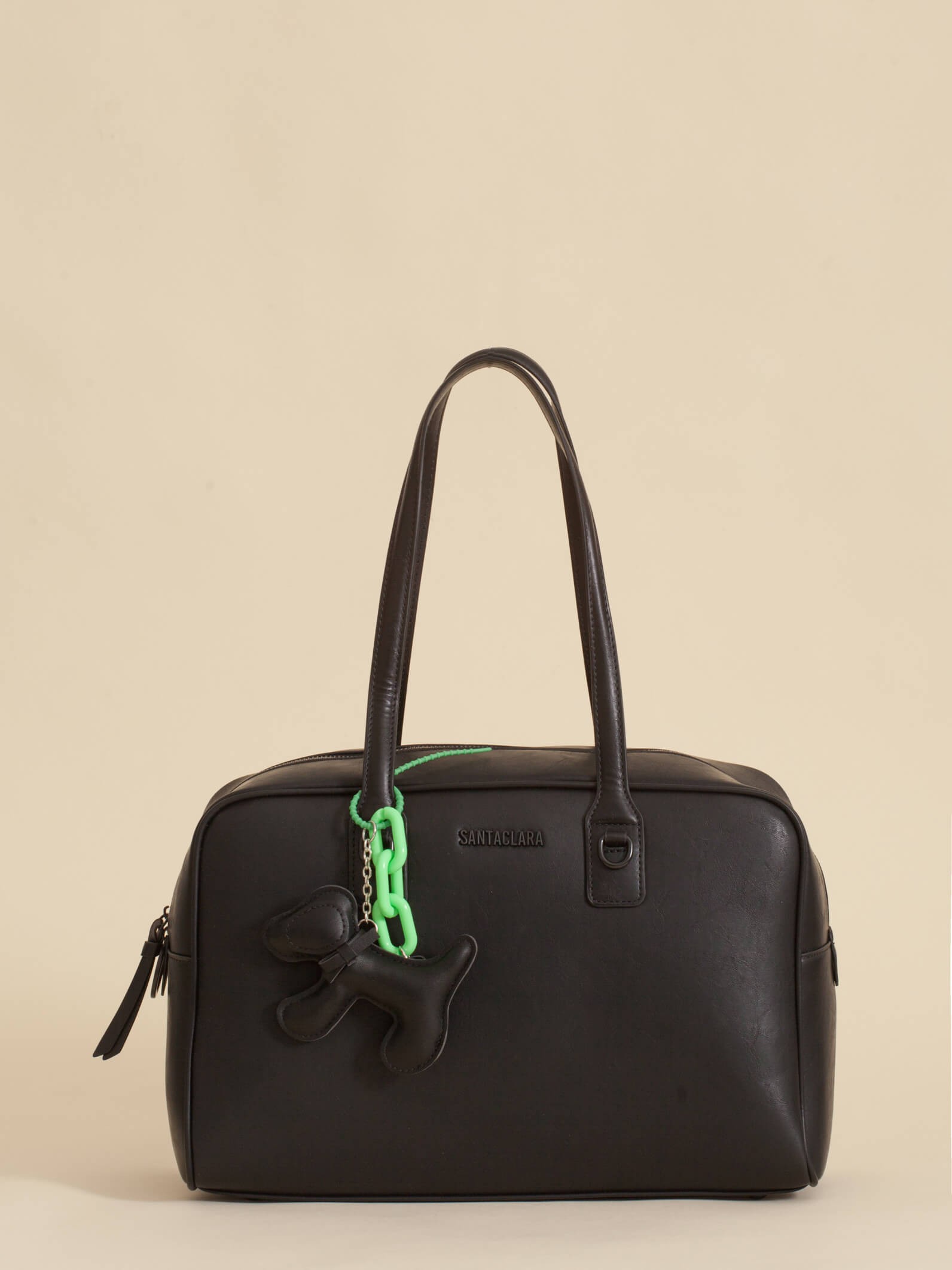 Cartera Baulito Miranda Negra