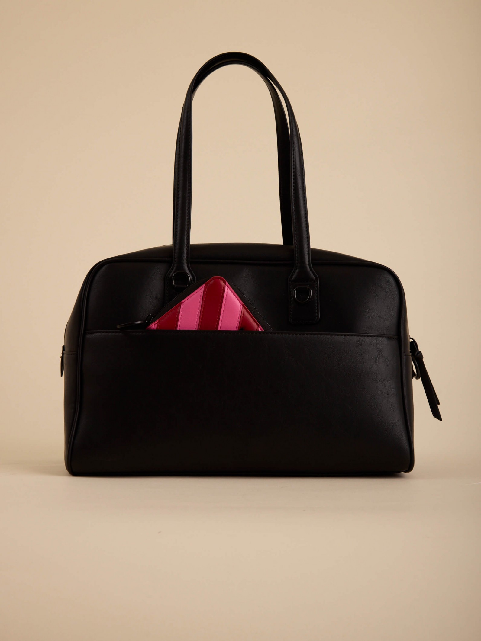 Cartera Baulito Miranda Negra